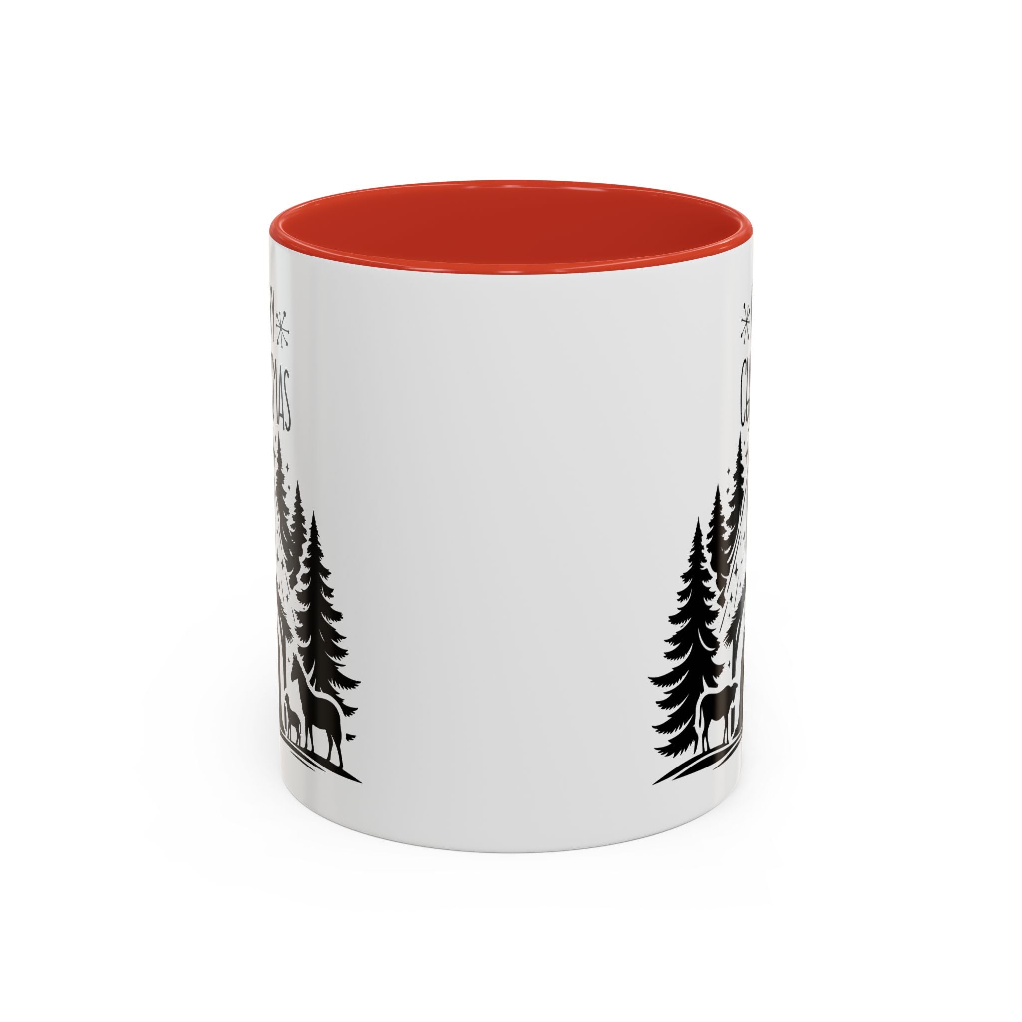 Cozy Holiday Coffee Mug, Winter Beverage Cup for Christmas, Gift for Nature Lovers, Camping Mug, Rustic Home Decor, Festive Drinkware