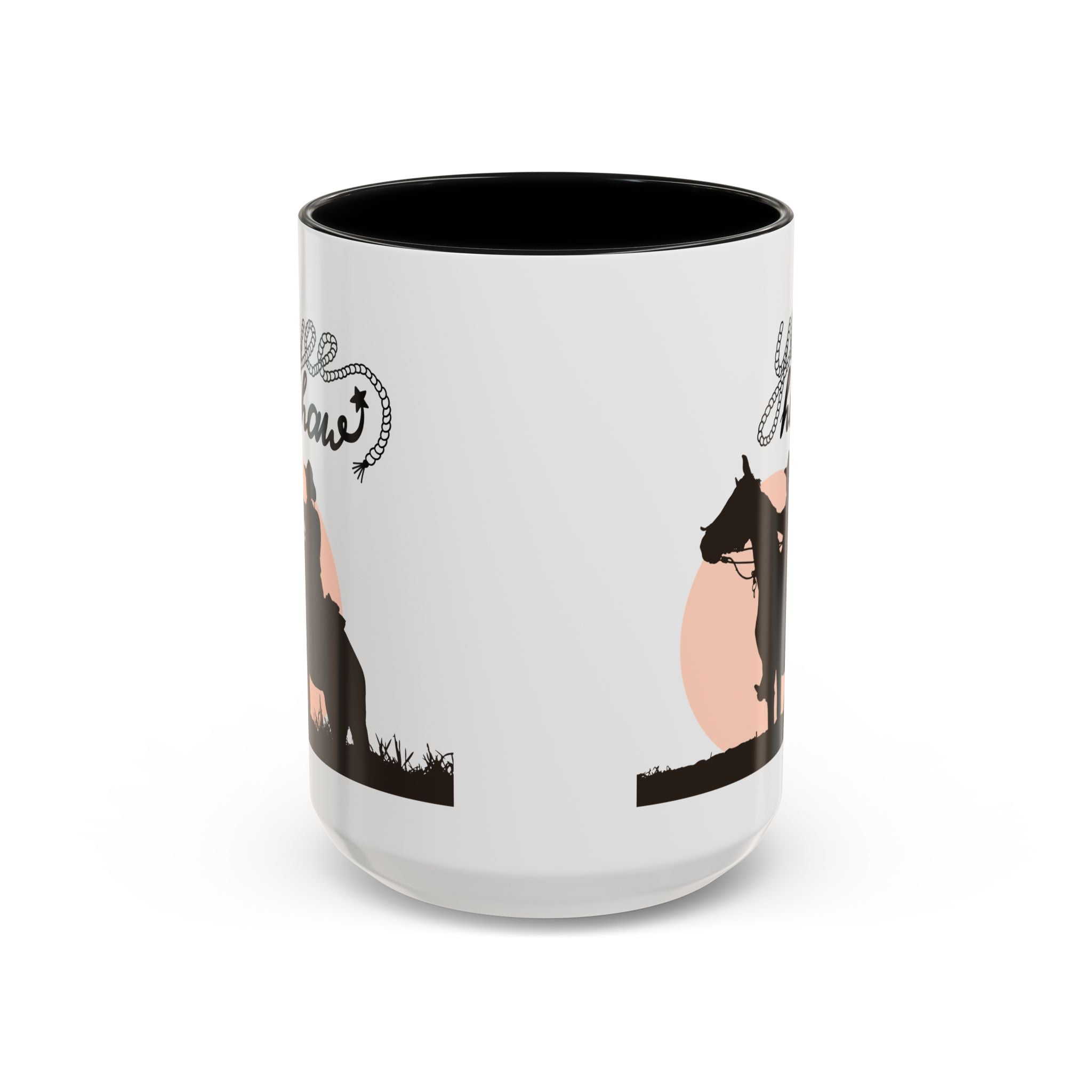 Cowboy Coffee Mug – Yee Haw, Western Decor, Gift for Horse Lovers, Rustic Tea Cup, Unique Rancher Present