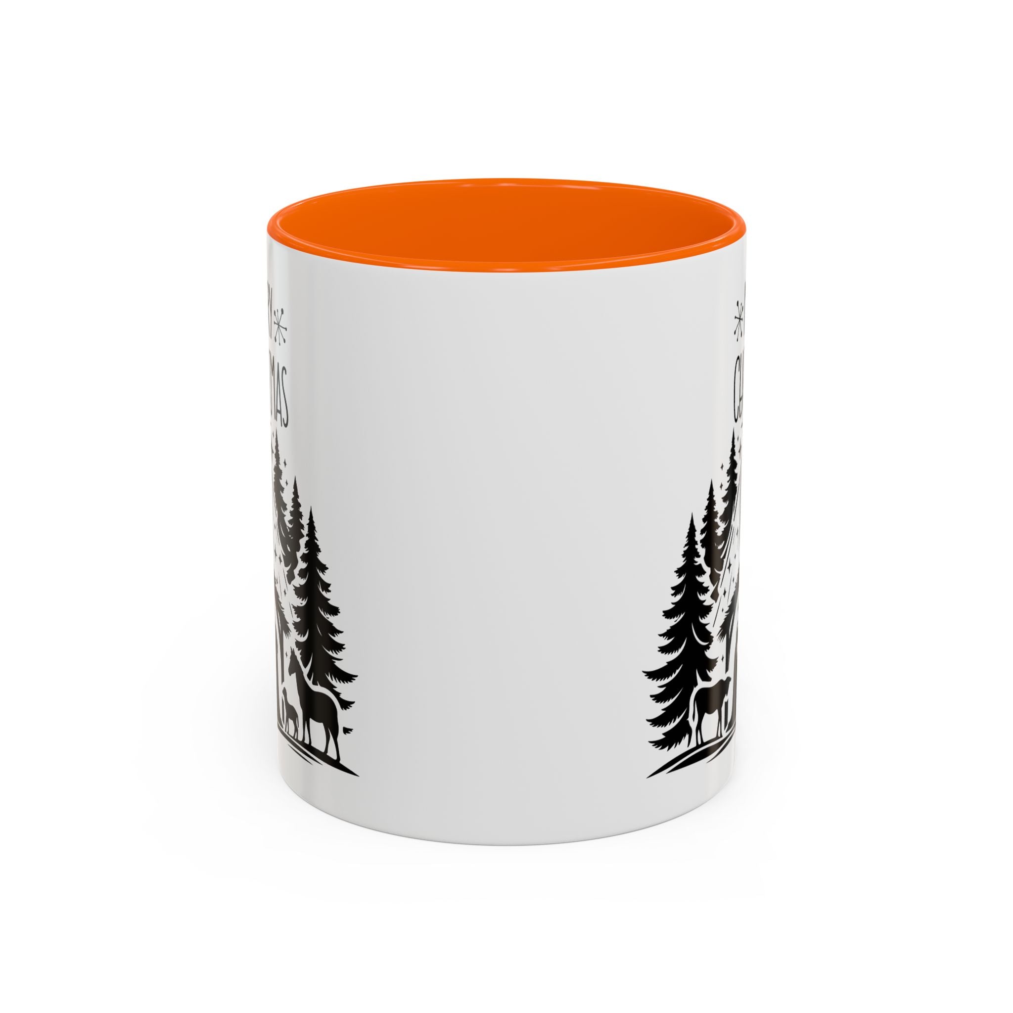 Cozy Holiday Coffee Mug, Winter Beverage Cup for Christmas, Gift for Nature Lovers, Camping Mug, Rustic Home Decor, Festive Drinkware