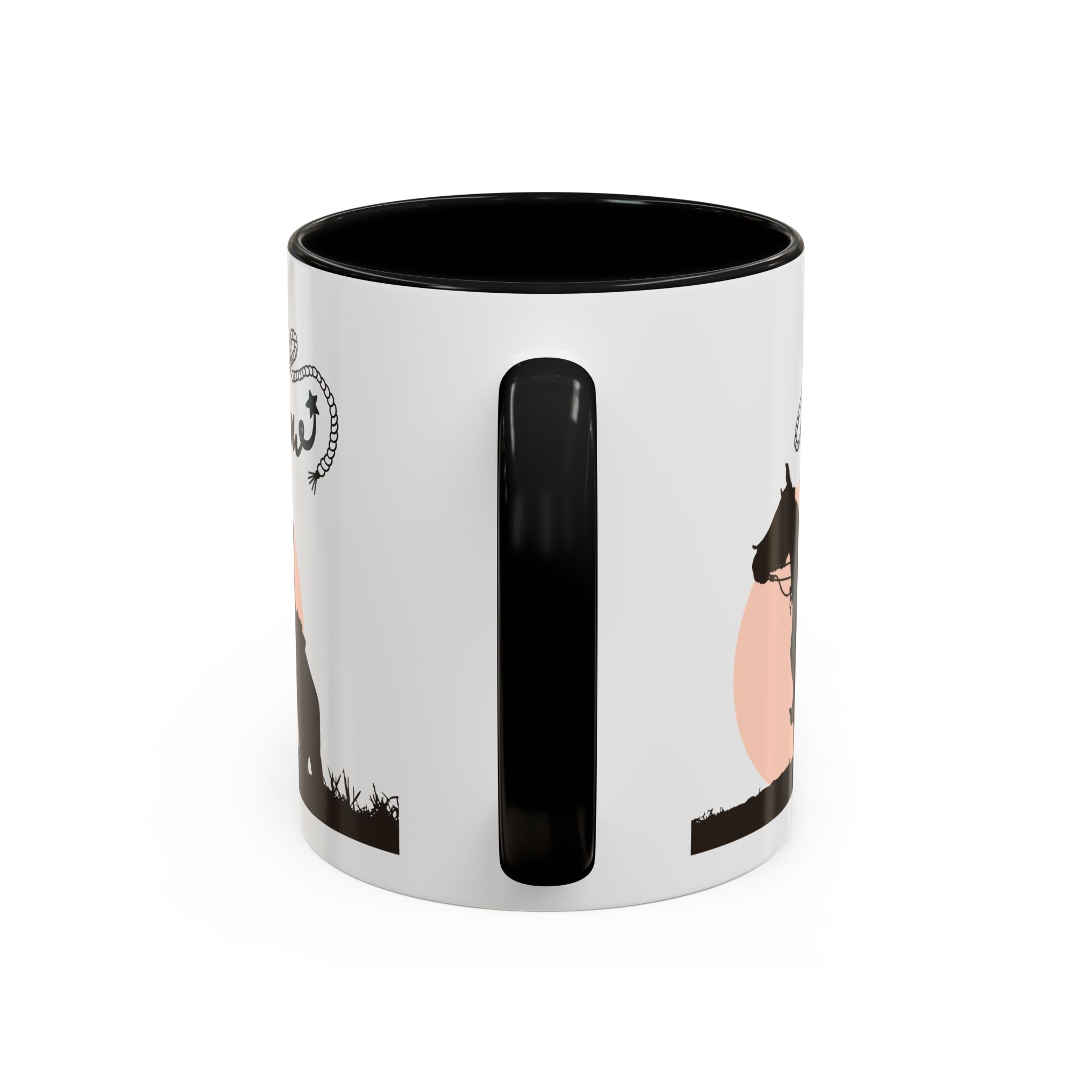 Cowboy Coffee Mug – Yee Haw, Western Decor, Gift for Horse Lovers, Rustic Tea Cup, Unique Rancher Present