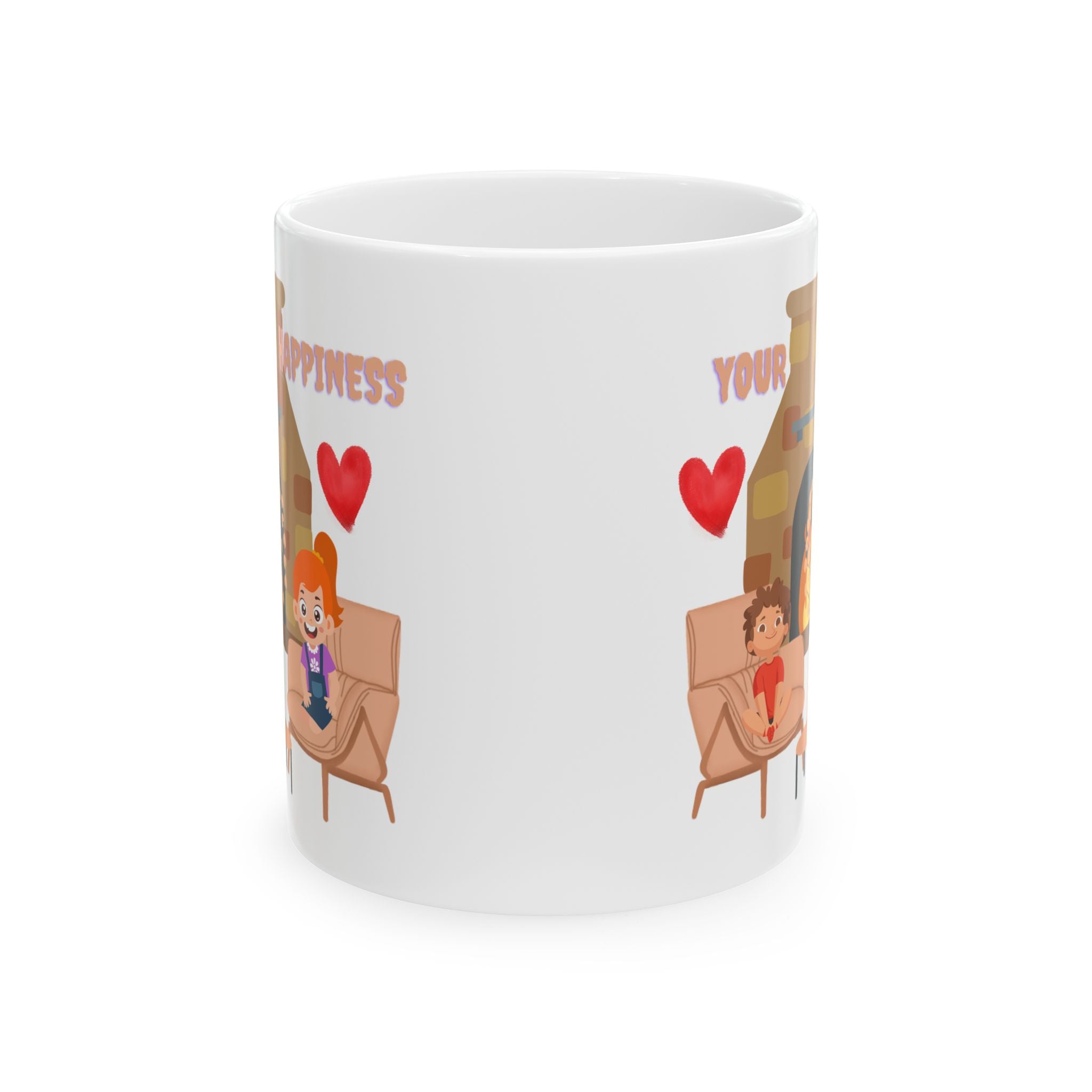 Cozy Couple Mug, Love Gift for Partners, Cute Coffee Cup, Valentine's Day, Relationship Humor, Home Decor