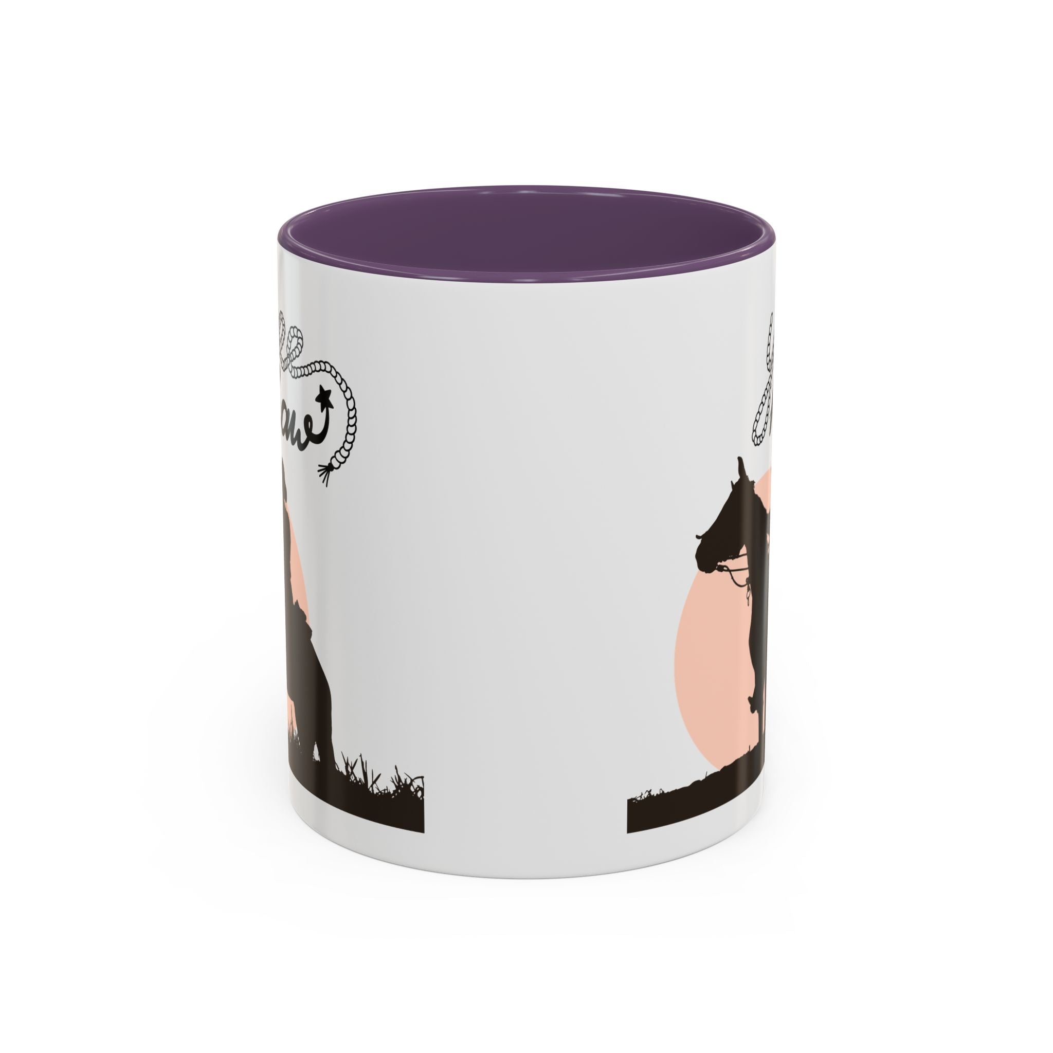 Cowboy Coffee Mug – Yee Haw, Western Decor, Gift for Horse Lovers, Rustic Tea Cup, Unique Rancher Present