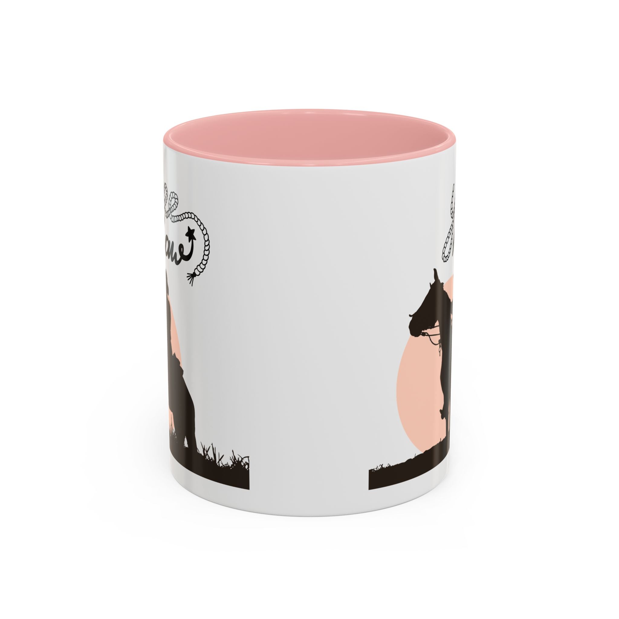 Cowboy Coffee Mug – Yee Haw, Western Decor, Gift for Horse Lovers, Rustic Tea Cup, Unique Rancher Present