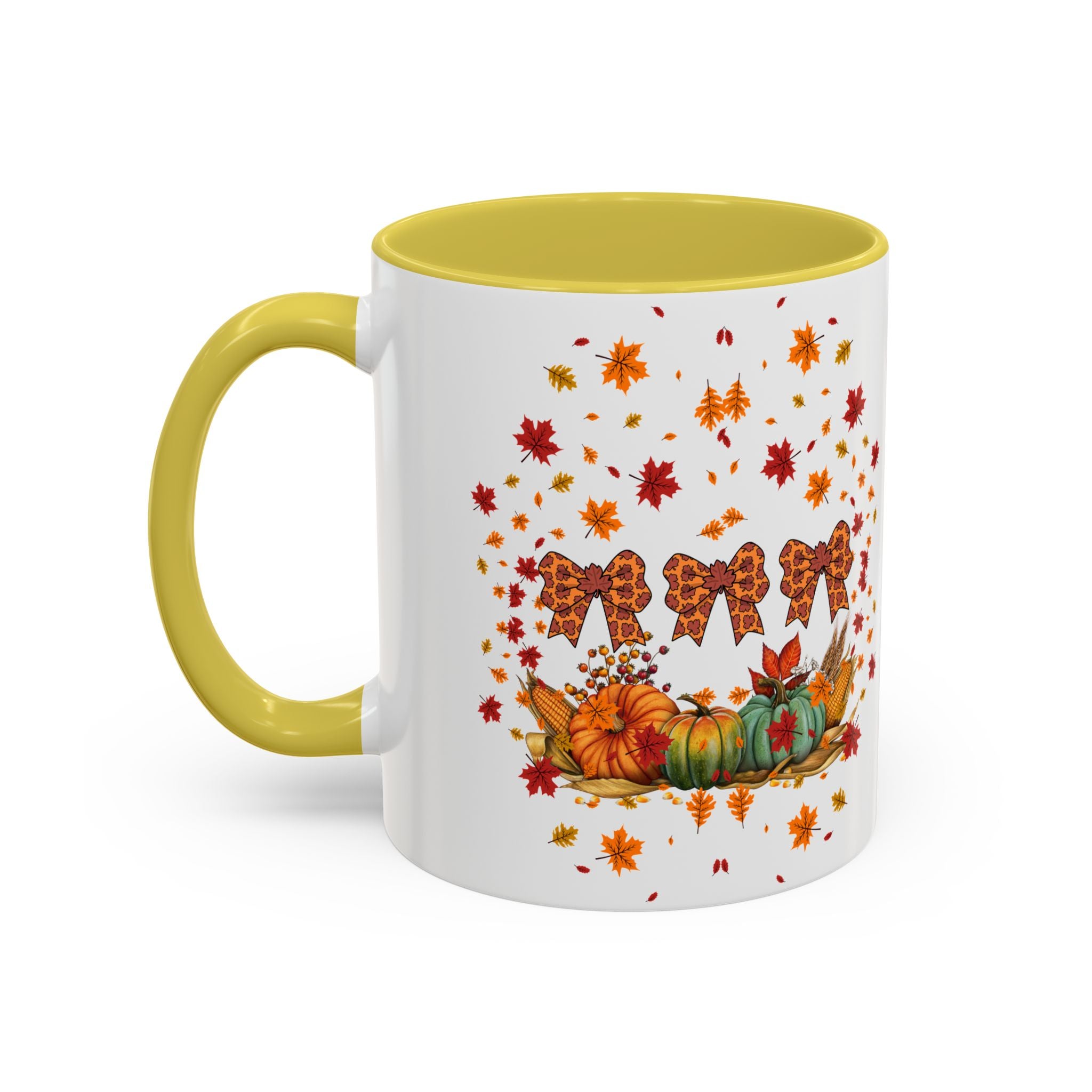 Colorful Fall-Themed Mugs | Autumn Decorations, Cozy Drinks, Seasonal Gifts, Halloween Treats, Thanksgiving Decor