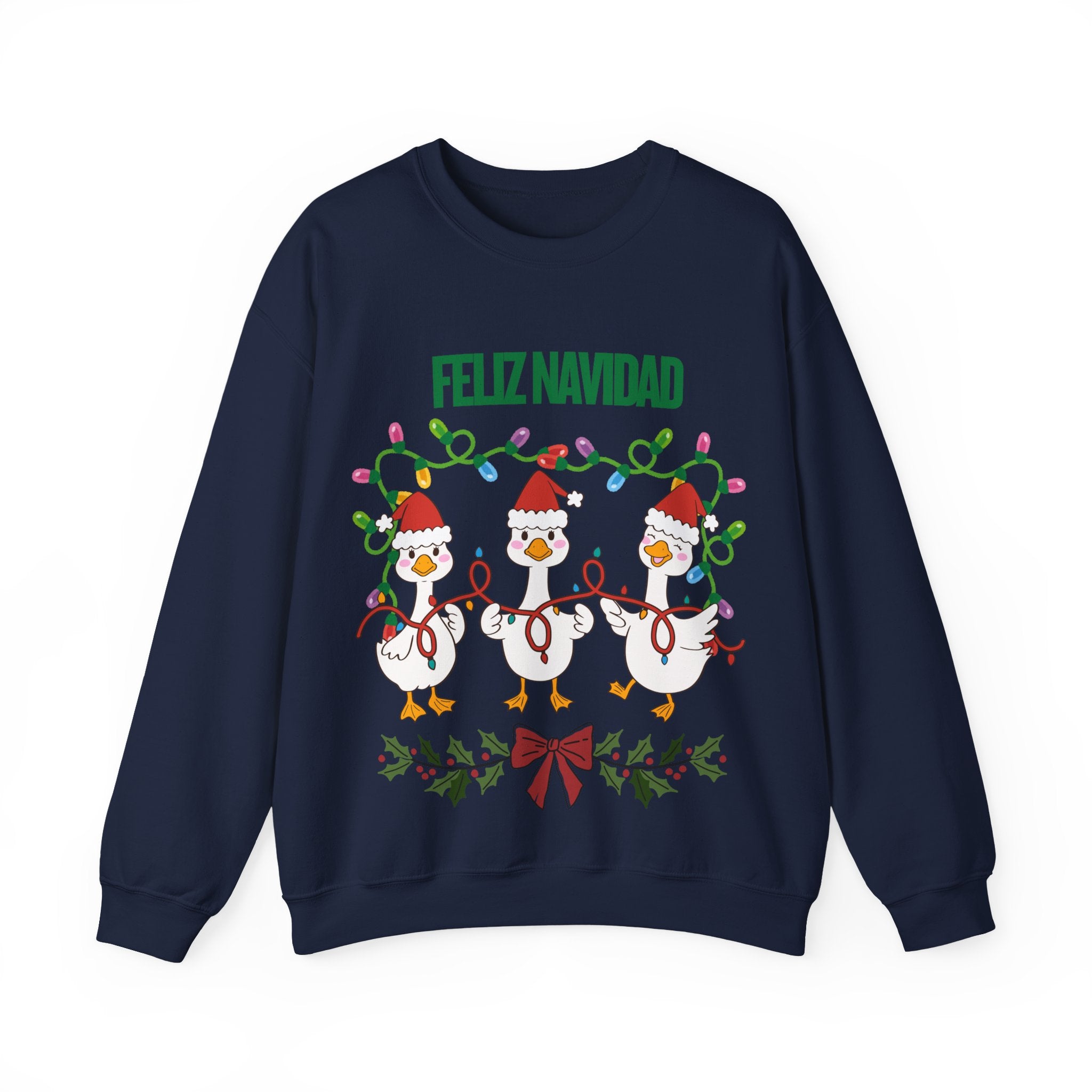 Festive Holiday Sweatshirt - Merry Christmas Crewneck, Cozy Winter Apparel, Ugly Sweater Alternative, Gift Idea for Her and Him