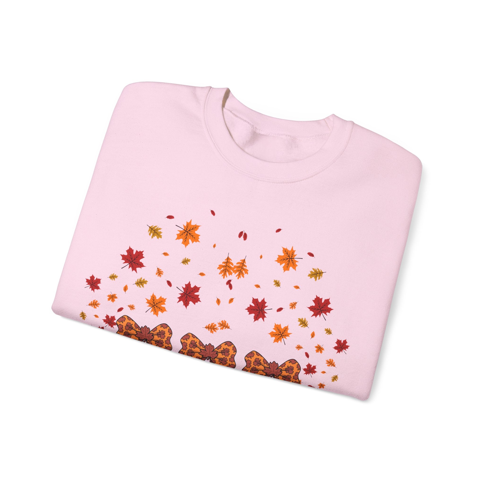 Cozy Fall Crewneck Sweatshirt, Autumn Fashion, Thanksgiving Gift, Seasonal Wear, Gingerbread Design Sweater, Unisex Pullover