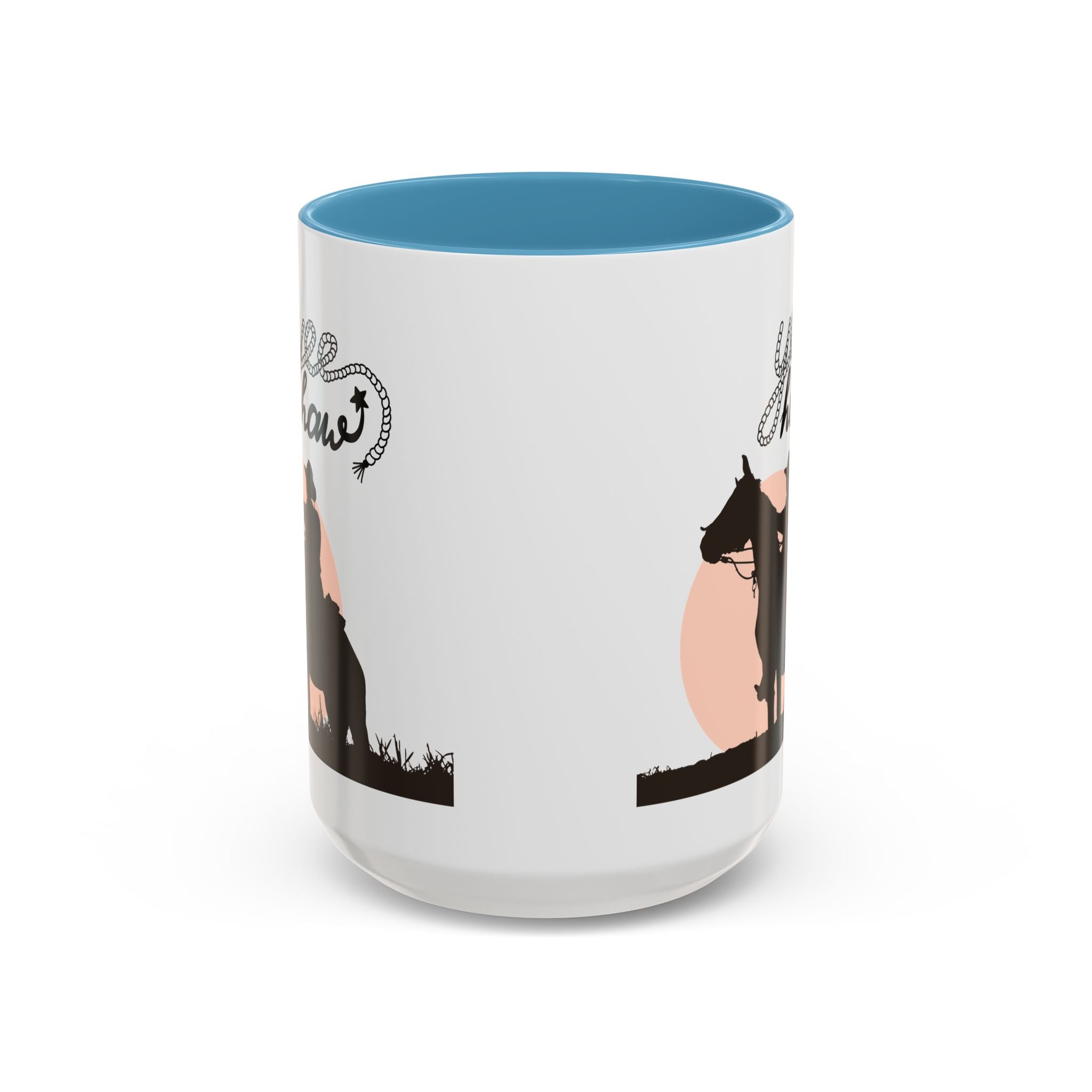 Cowboy Coffee Mug – Yee Haw, Western Decor, Gift for Horse Lovers, Rustic Tea Cup, Unique Rancher Present