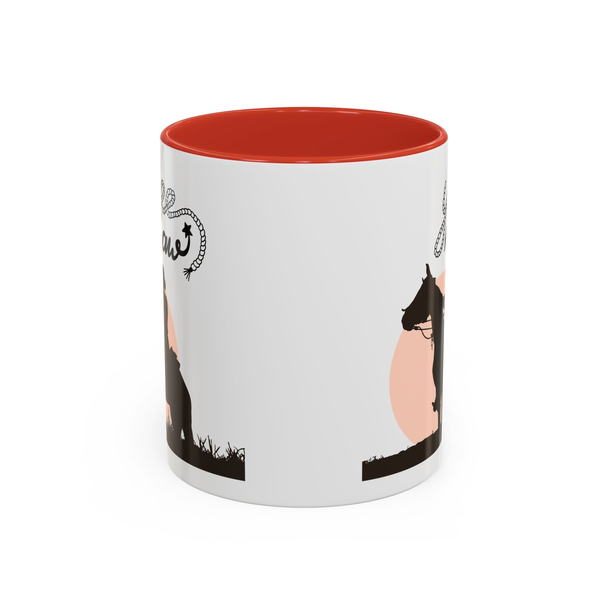 Cowboy Coffee Mug – Yee Haw, Western Decor, Gift for Horse Lovers, Rustic Tea Cup, Unique Rancher Present