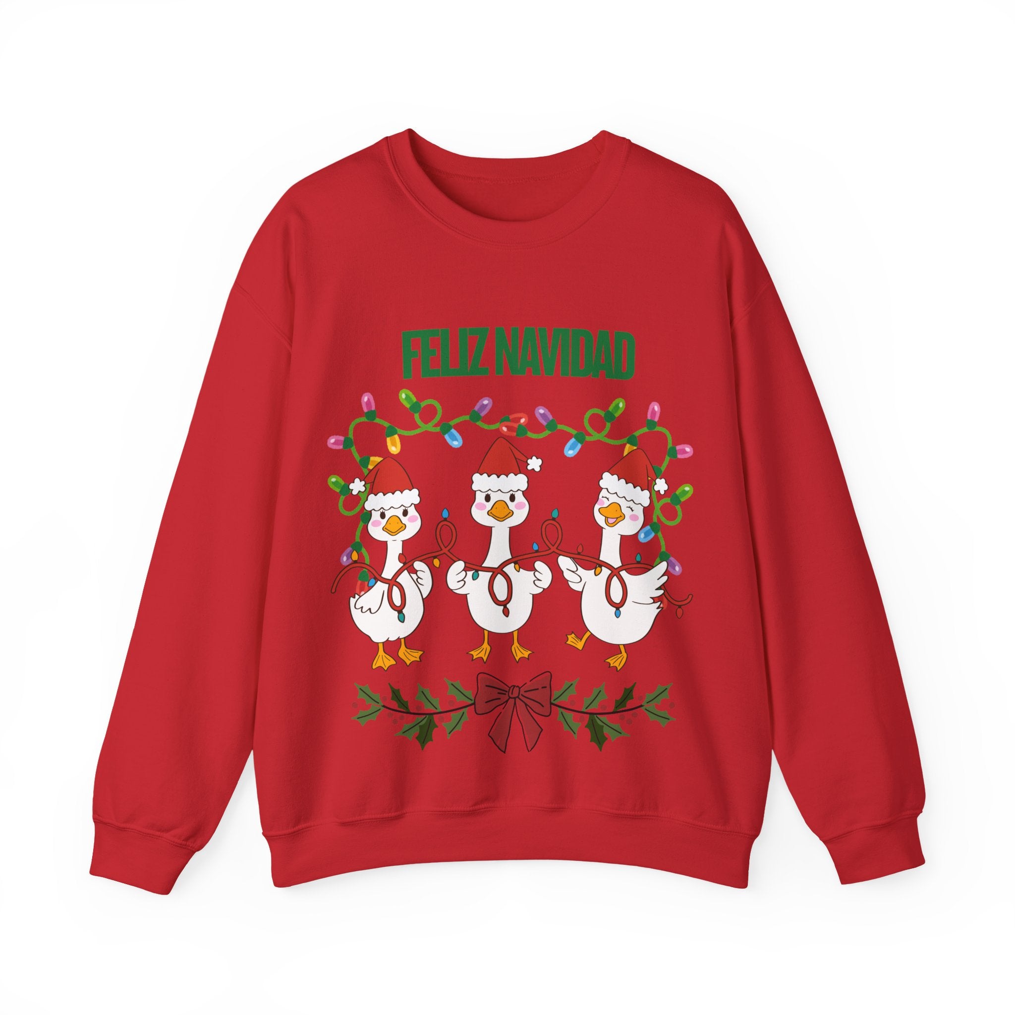 Festive Holiday Sweatshirt - Merry Christmas Crewneck, Cozy Winter Apparel, Ugly Sweater Alternative, Gift Idea for Her and Him