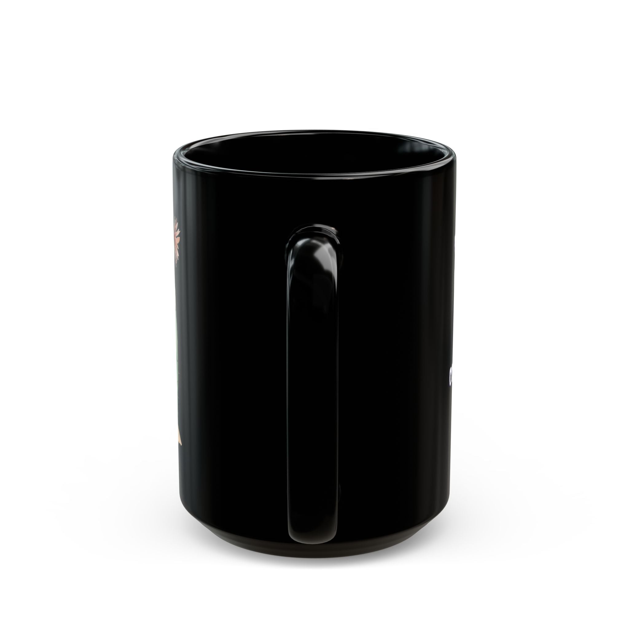 Cactus Love Black Mug - Perfect Gift for Plant Lovers, Home Decor, Coffee Lovers, Minimalist Style, Fun Quotes