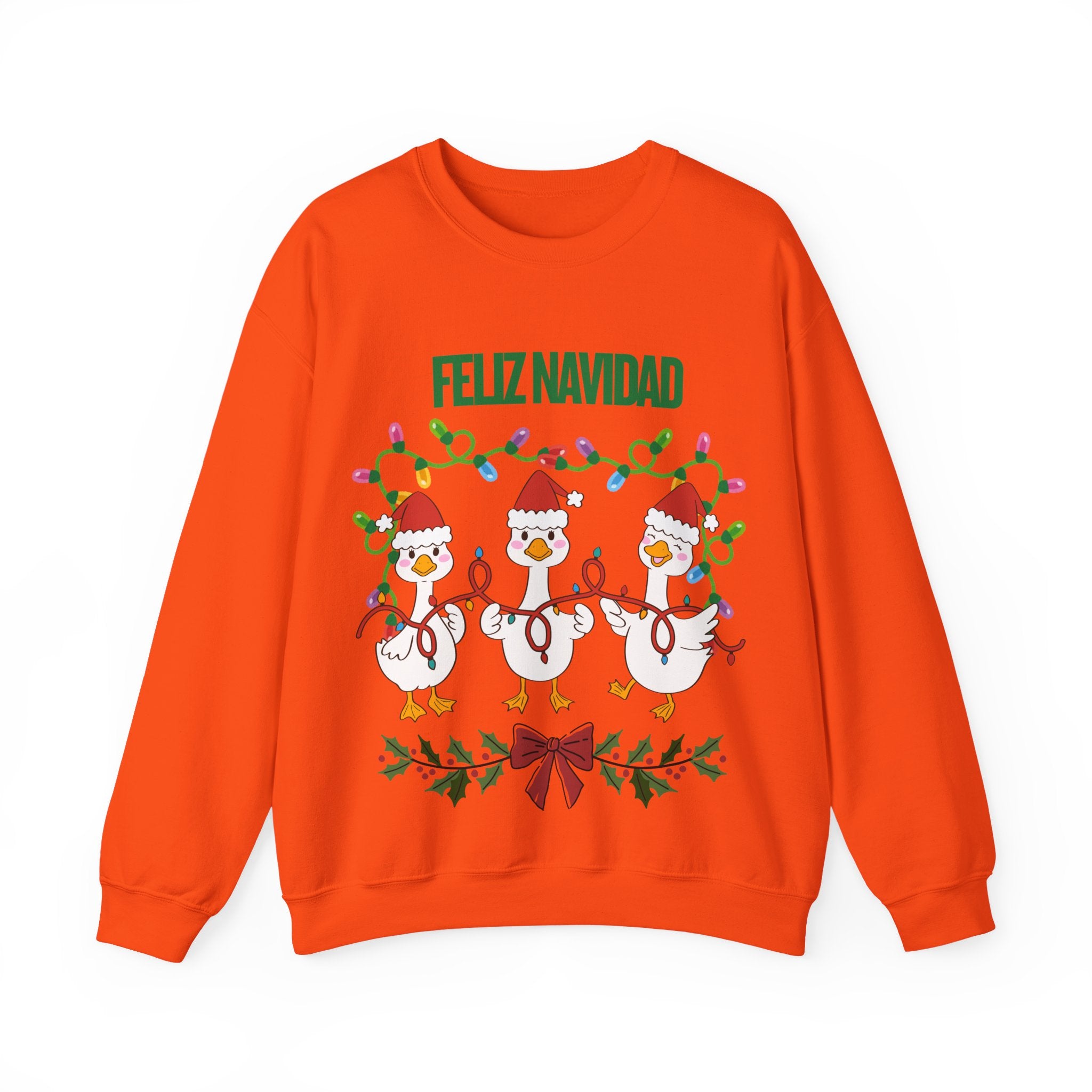 Festive Holiday Sweatshirt - Merry Christmas Crewneck, Cozy Winter Apparel, Ugly Sweater Alternative, Gift Idea for Her and Him