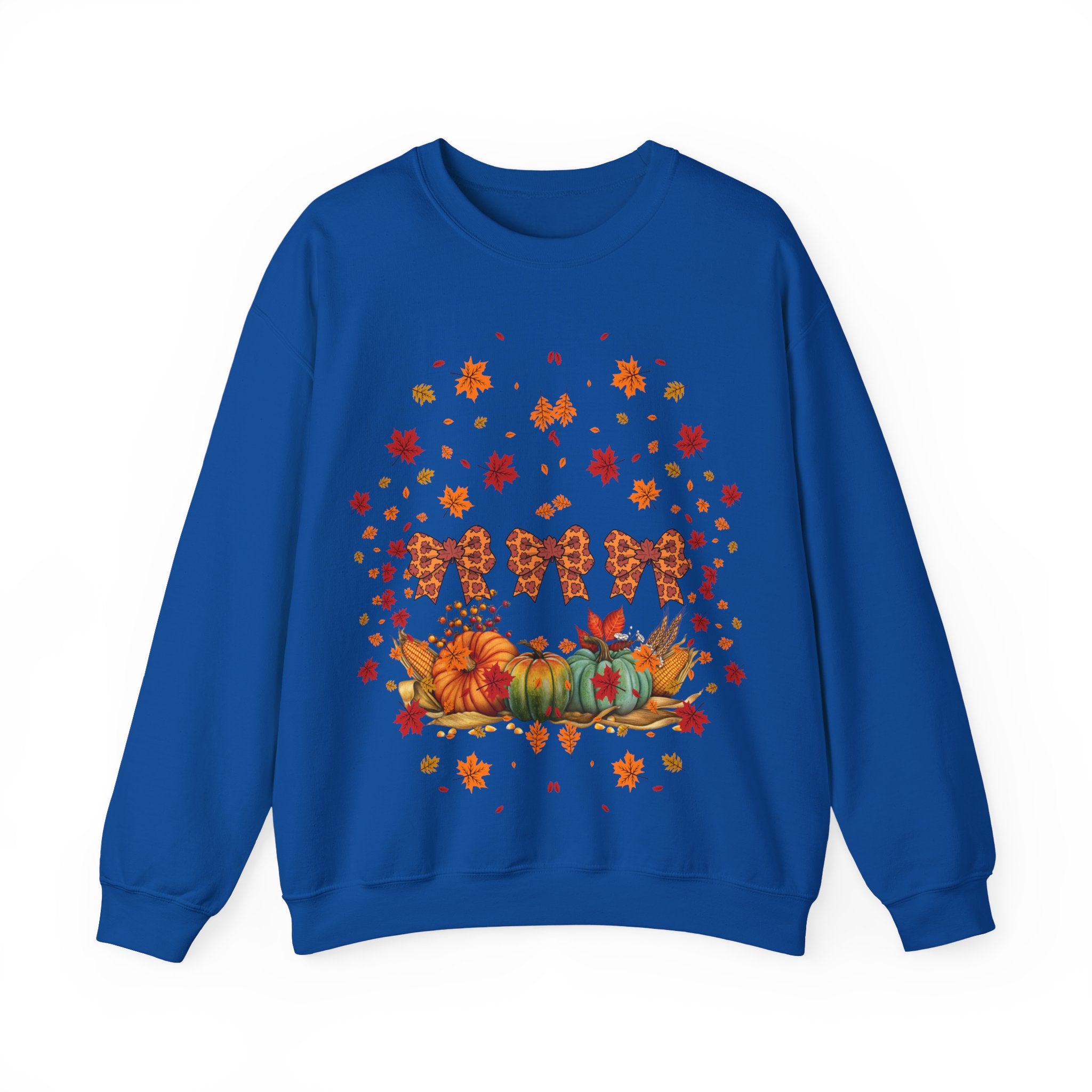 Cozy Fall Crewneck Sweatshirt, Autumn Fashion, Thanksgiving Gift, Seasonal Wear, Gingerbread Design Sweater, Unisex Pullover