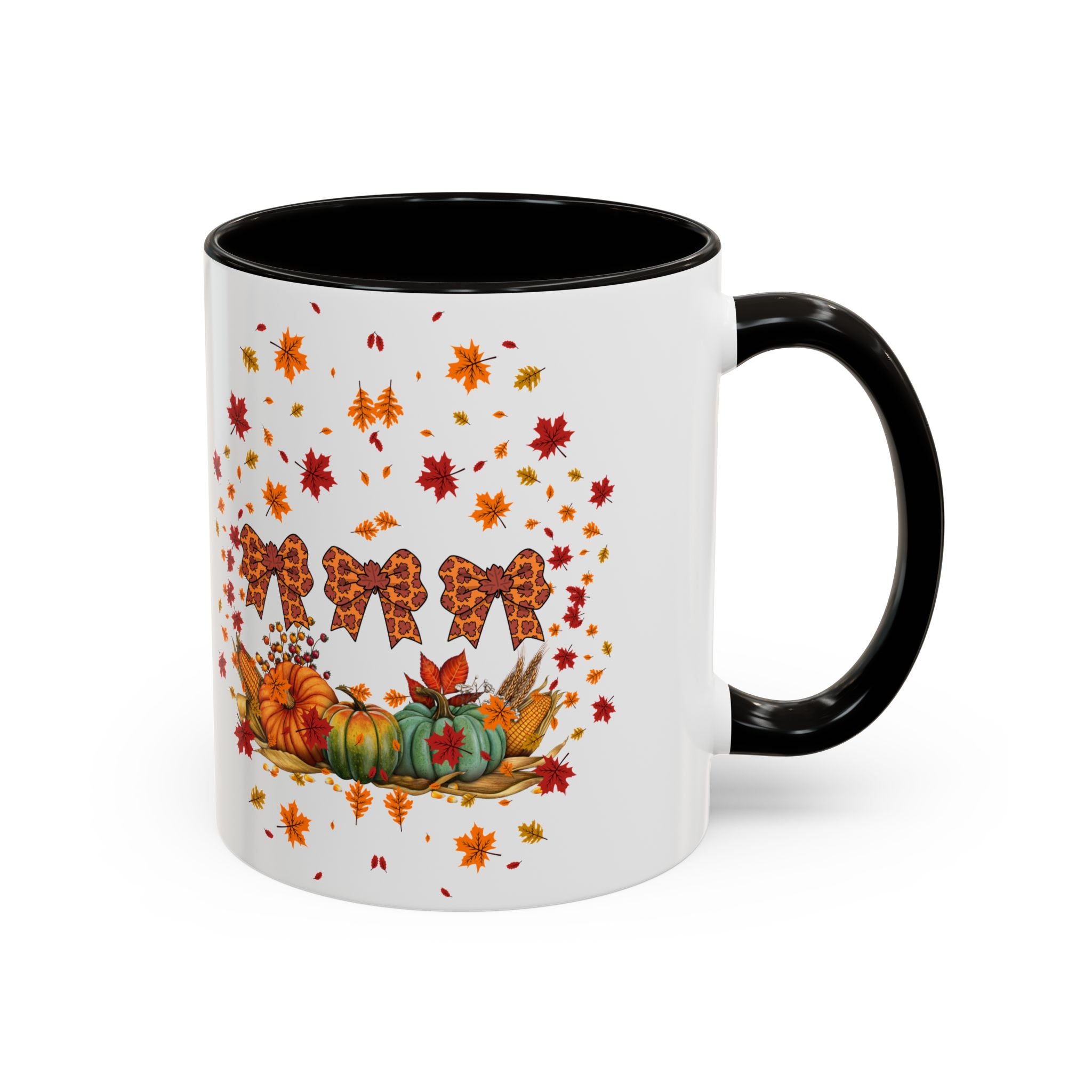 Colorful Fall-Themed Mugs | Autumn Decorations, Cozy Drinks, Seasonal Gifts, Halloween Treats, Thanksgiving Decor