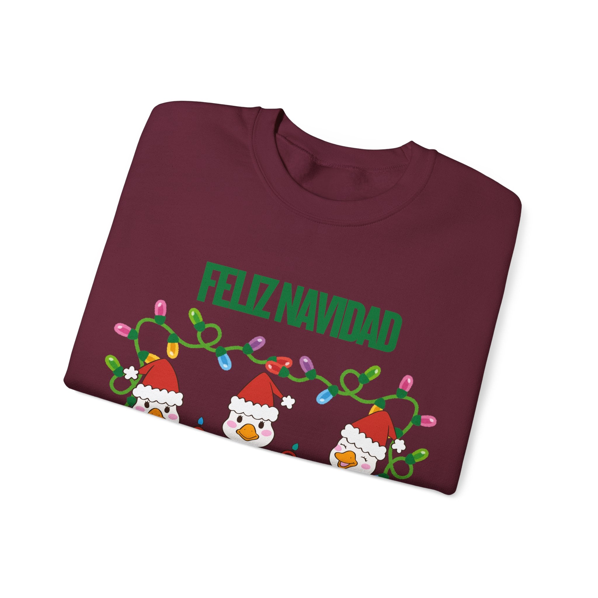 Festive Holiday Sweatshirt - Merry Christmas Crewneck, Cozy Winter Apparel, Ugly Sweater Alternative, Gift Idea for Her and Him