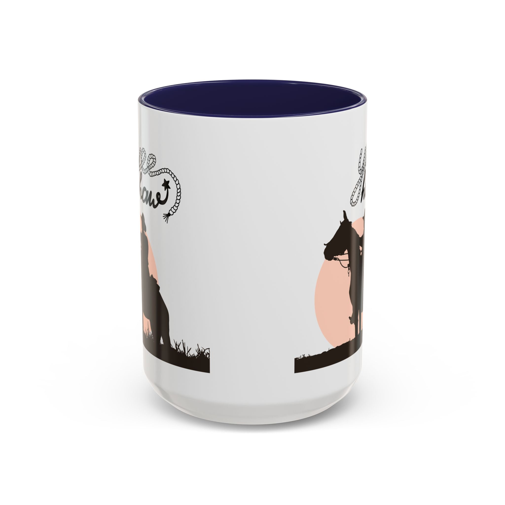 Cowboy Coffee Mug – Yee Haw, Western Decor, Gift for Horse Lovers, Rustic Tea Cup, Unique Rancher Present