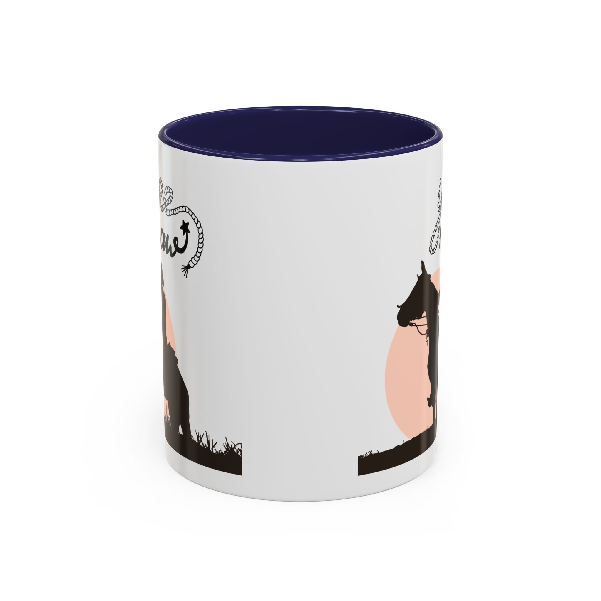 Cowboy Coffee Mug – Yee Haw, Western Decor, Gift for Horse Lovers, Rustic Tea Cup, Unique Rancher Present