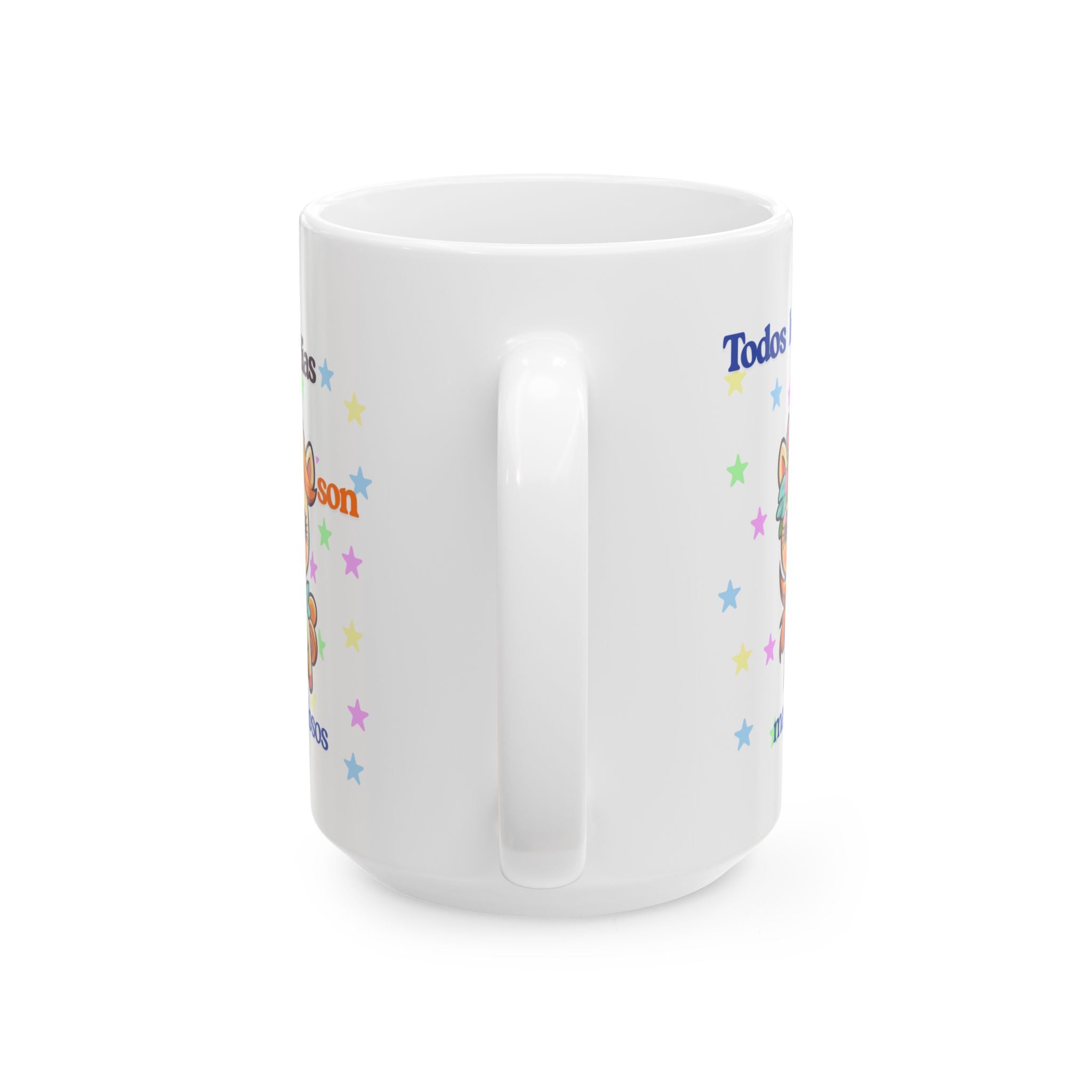 Colorful Customizable Ceramic Mug - Perfect Gift for Any Occasion, Fun Coffee Cup, Birthday Gift, Personalized Drinkware, Travel Mug