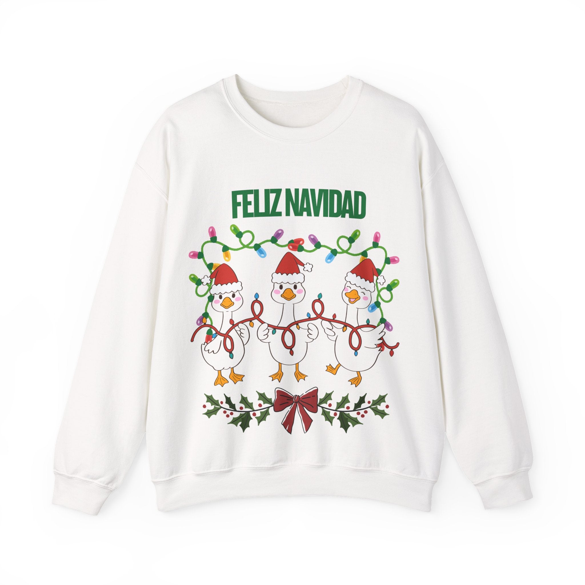 Festive Holiday Sweatshirt - Merry Christmas Crewneck, Cozy Winter Apparel, Ugly Sweater Alternative, Gift Idea for Her and Him