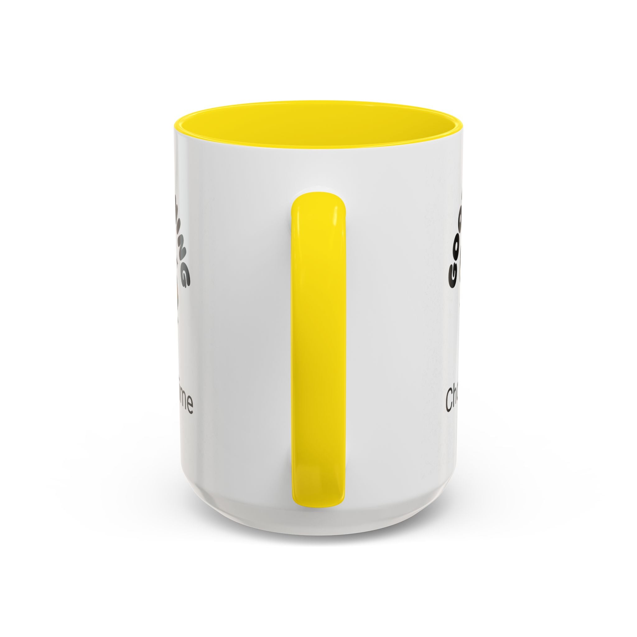 Cheerful Accent Coffee Mug, Good Morning Mug, Hot Beverage Cup, Chocolate Time Gift, Fun Kitchen Decor