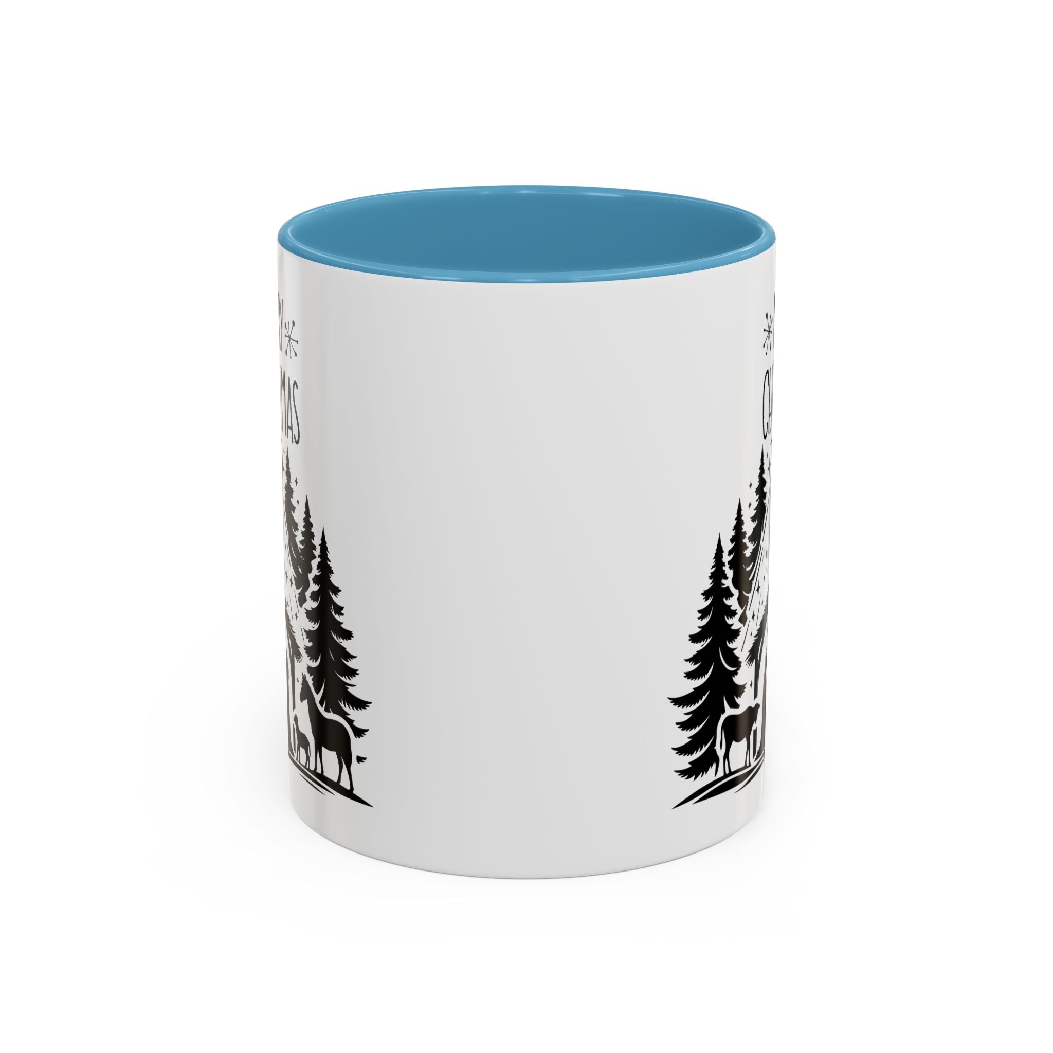 Cozy Holiday Coffee Mug, Winter Beverage Cup for Christmas, Gift for Nature Lovers, Camping Mug, Rustic Home Decor, Festive Drinkware