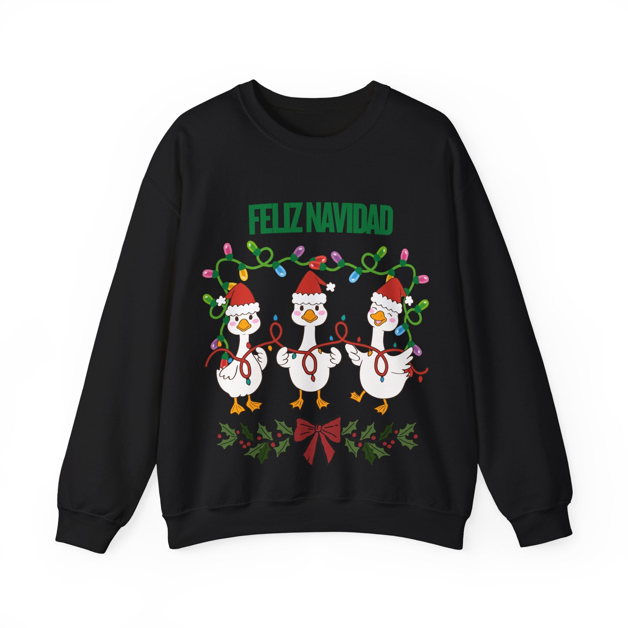 Festive Holiday Sweatshirt - Merry Christmas Crewneck, Cozy Winter Apparel, Ugly Sweater Alternative, Gift Idea for Her and Him