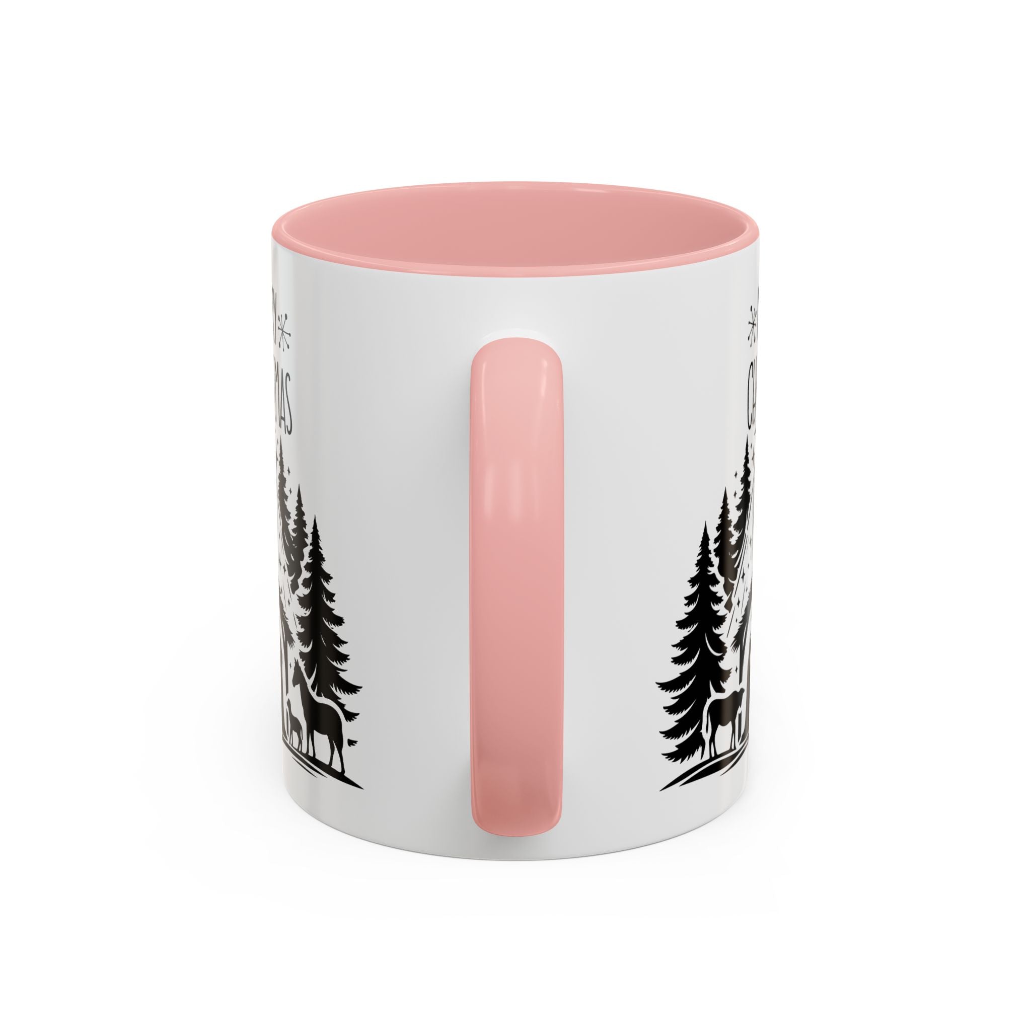 Cozy Holiday Coffee Mug, Winter Beverage Cup for Christmas, Gift for Nature Lovers, Camping Mug, Rustic Home Decor, Festive Drinkware