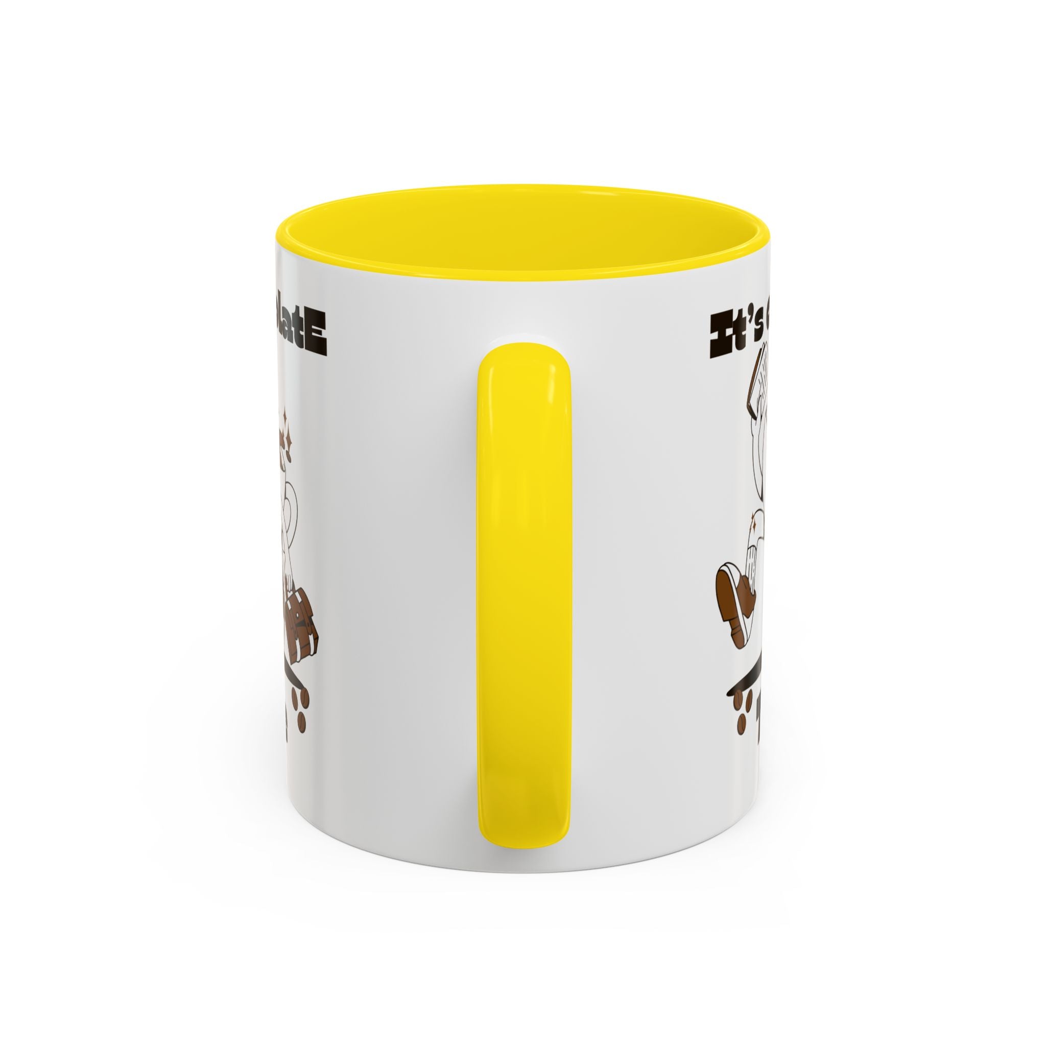 Chocolate Time Coffee Mug, Skateboard Mug, Gift for Coffee Lovers, Fun Mug for Hot Cocoa, Unique Mug for Birthdays, Cute Kitchen Decor