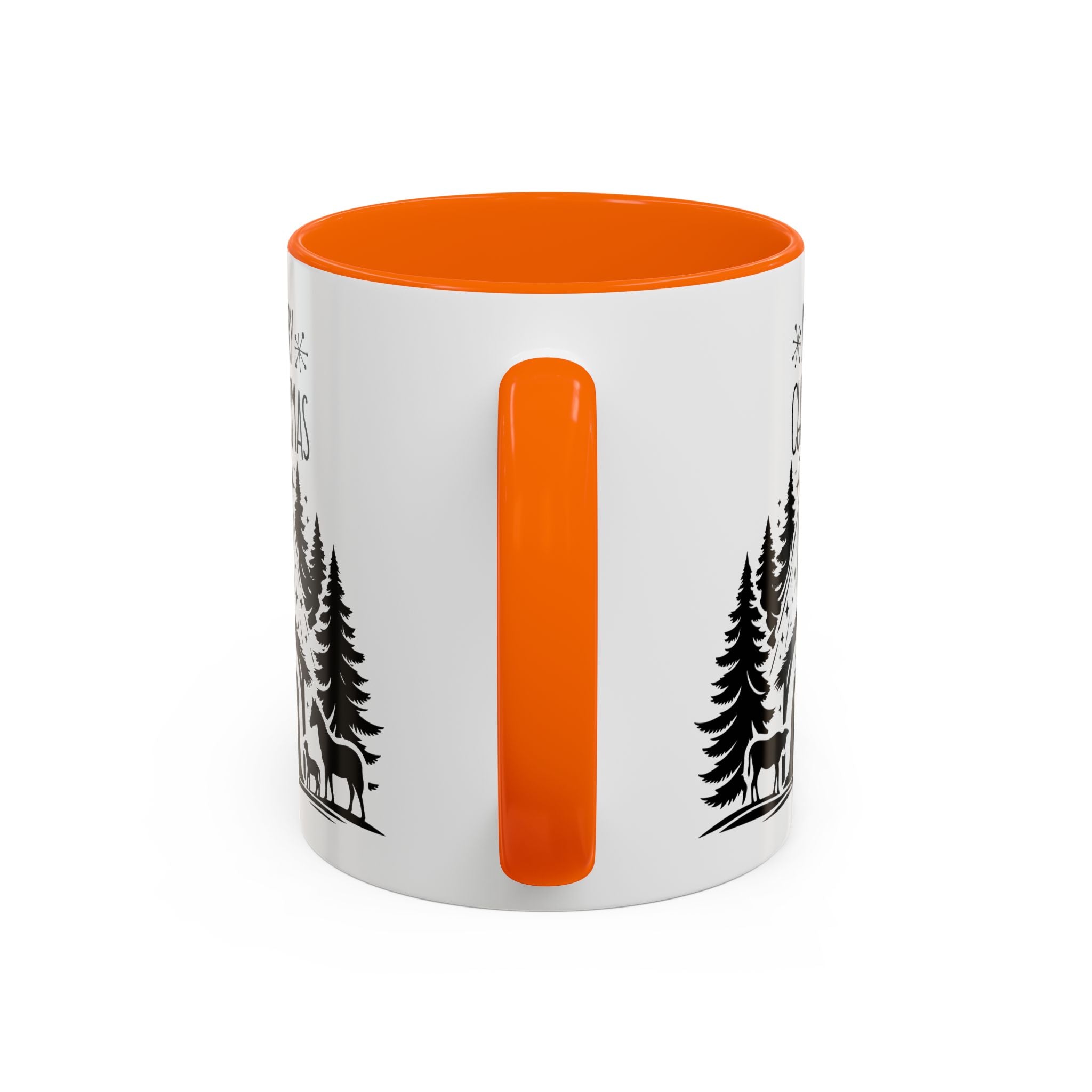 Cozy Holiday Coffee Mug, Winter Beverage Cup for Christmas, Gift for Nature Lovers, Camping Mug, Rustic Home Decor, Festive Drinkware