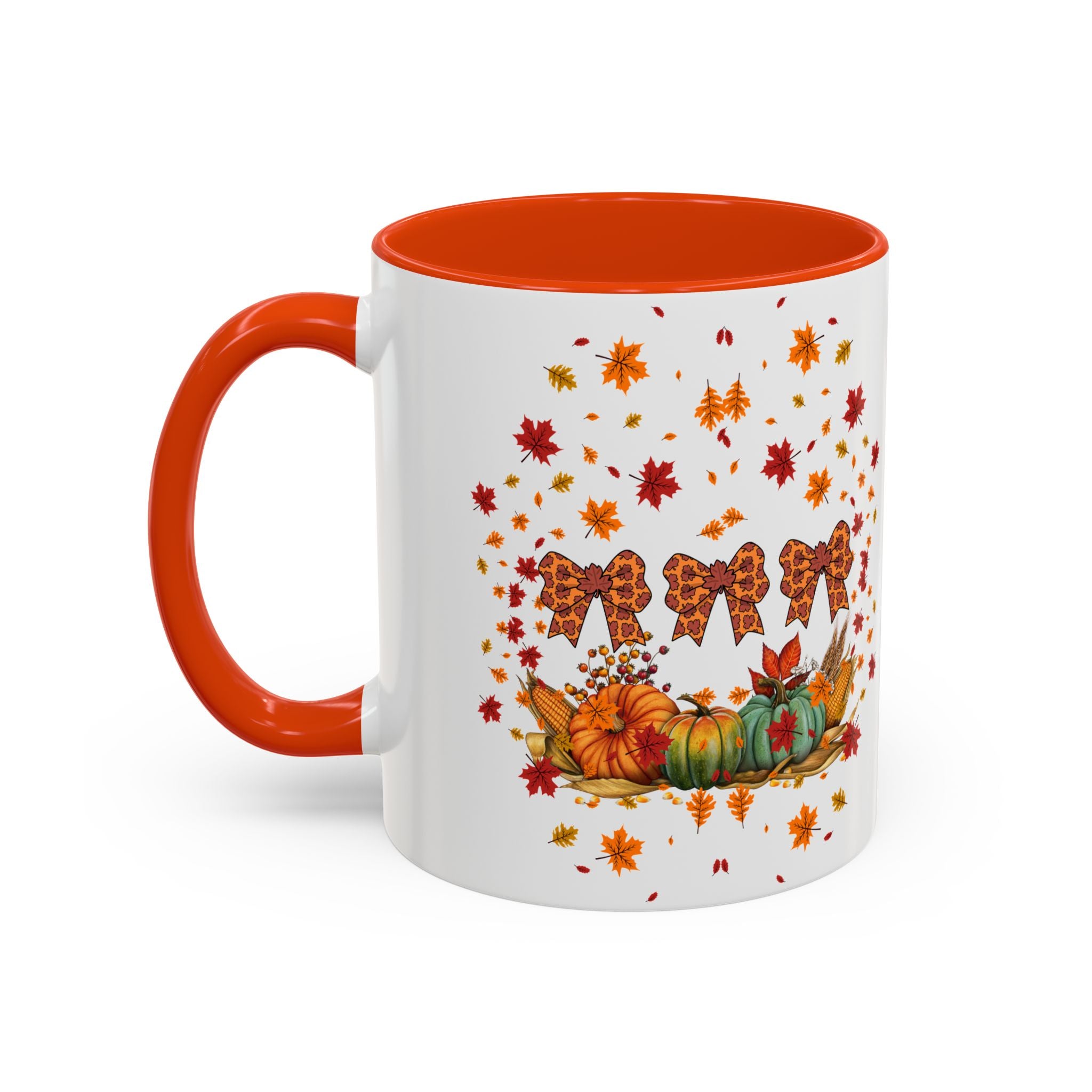 Colorful Fall-Themed Mugs | Autumn Decorations, Cozy Drinks, Seasonal Gifts, Halloween Treats, Thanksgiving Decor