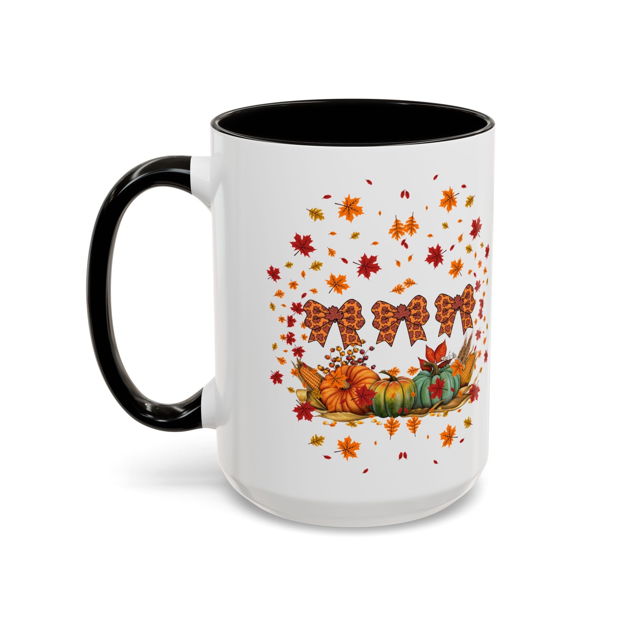 Colorful Fall-Themed Mugs | Autumn Decorations, Cozy Drinks, Seasonal Gifts, Halloween Treats, Thanksgiving Decor