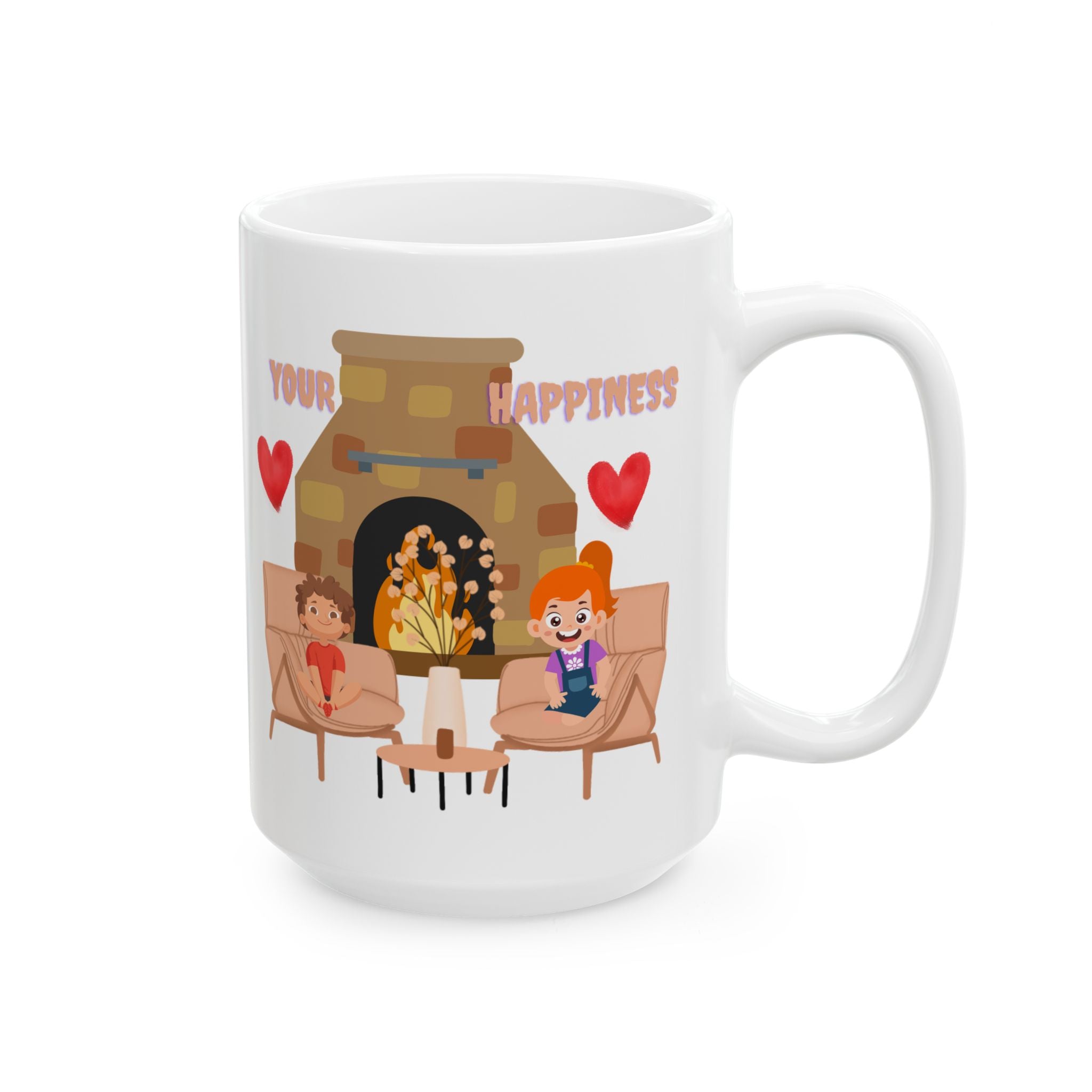 Cozy Couple Mug, Love Gift for Partners, Cute Coffee Cup, Valentine's Day, Relationship Humor, Home Decor