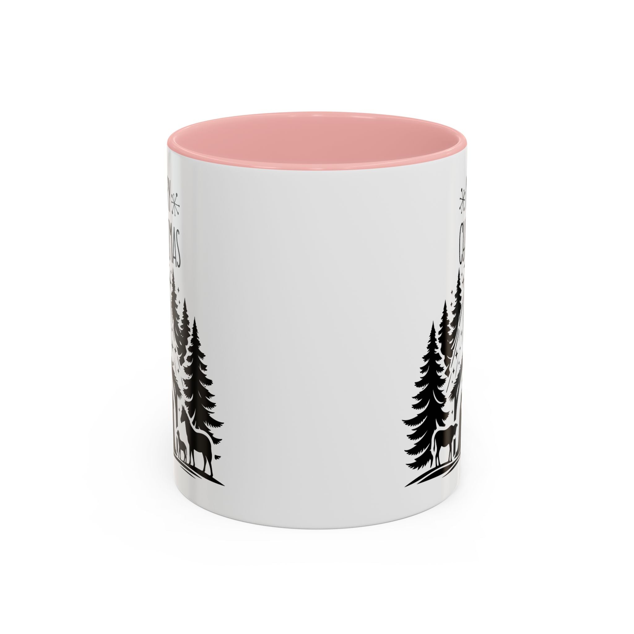 Cozy Holiday Coffee Mug, Winter Beverage Cup for Christmas, Gift for Nature Lovers, Camping Mug, Rustic Home Decor, Festive Drinkware