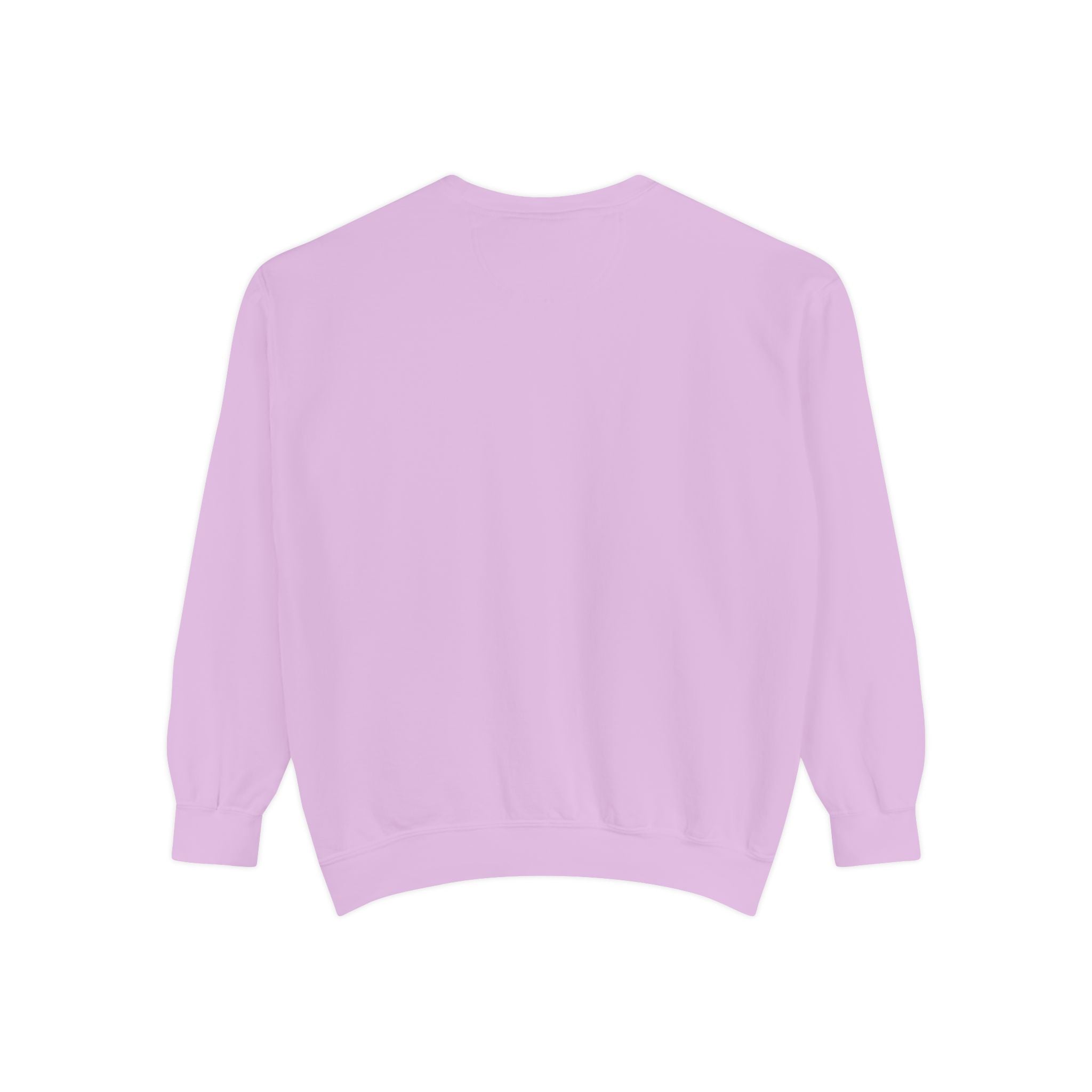 Smiley Face Sweatshirt - Always Smile, Unisex Garment-Dyed Sweatshirt, Cozy Casual Wear, Fall Layering, Gift for Friends, Cheerful Apparel