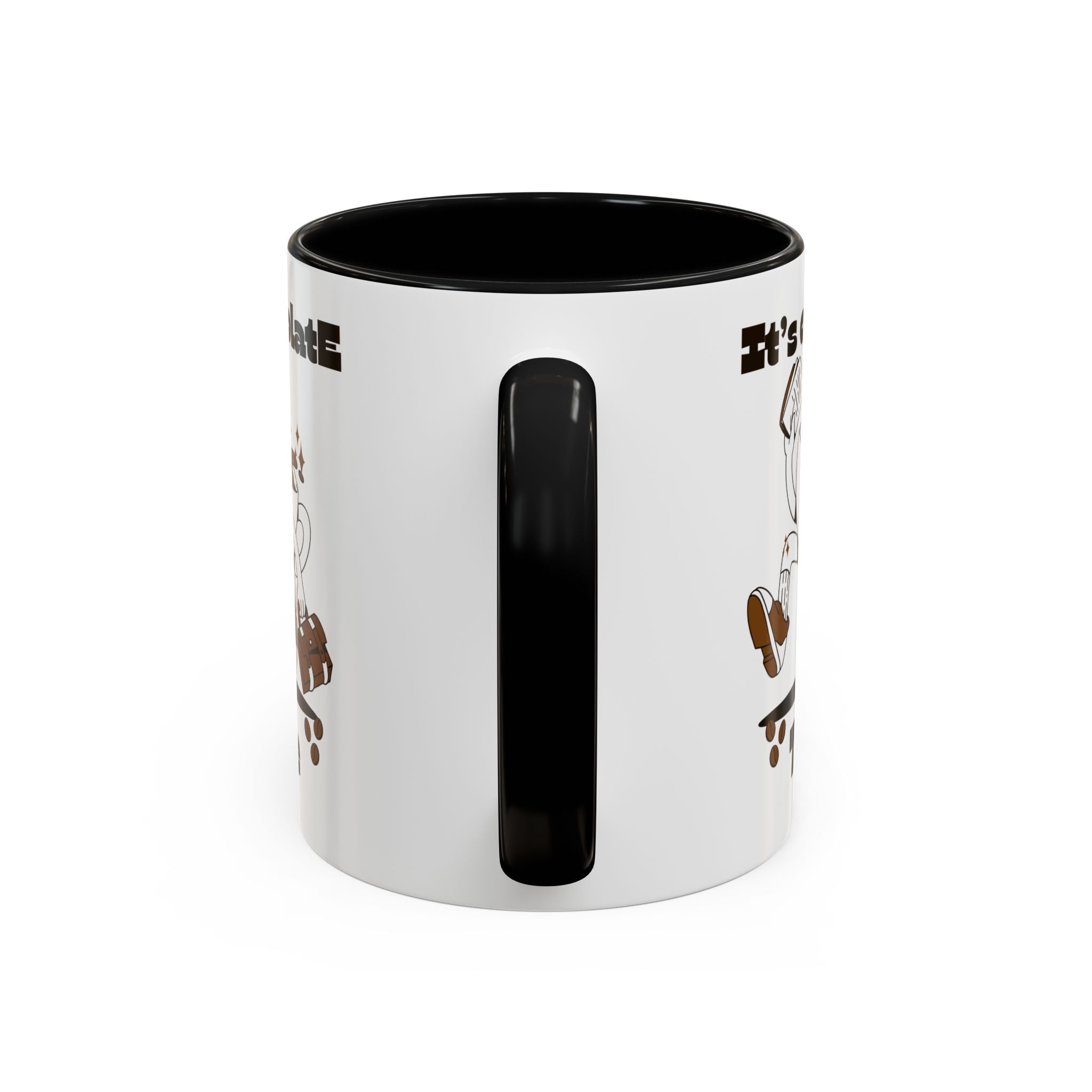 Chocolate Time Coffee Mug, Skateboard Mug, Gift for Coffee Lovers, Fun Mug for Hot Cocoa, Unique Mug for Birthdays, Cute Kitchen Decor