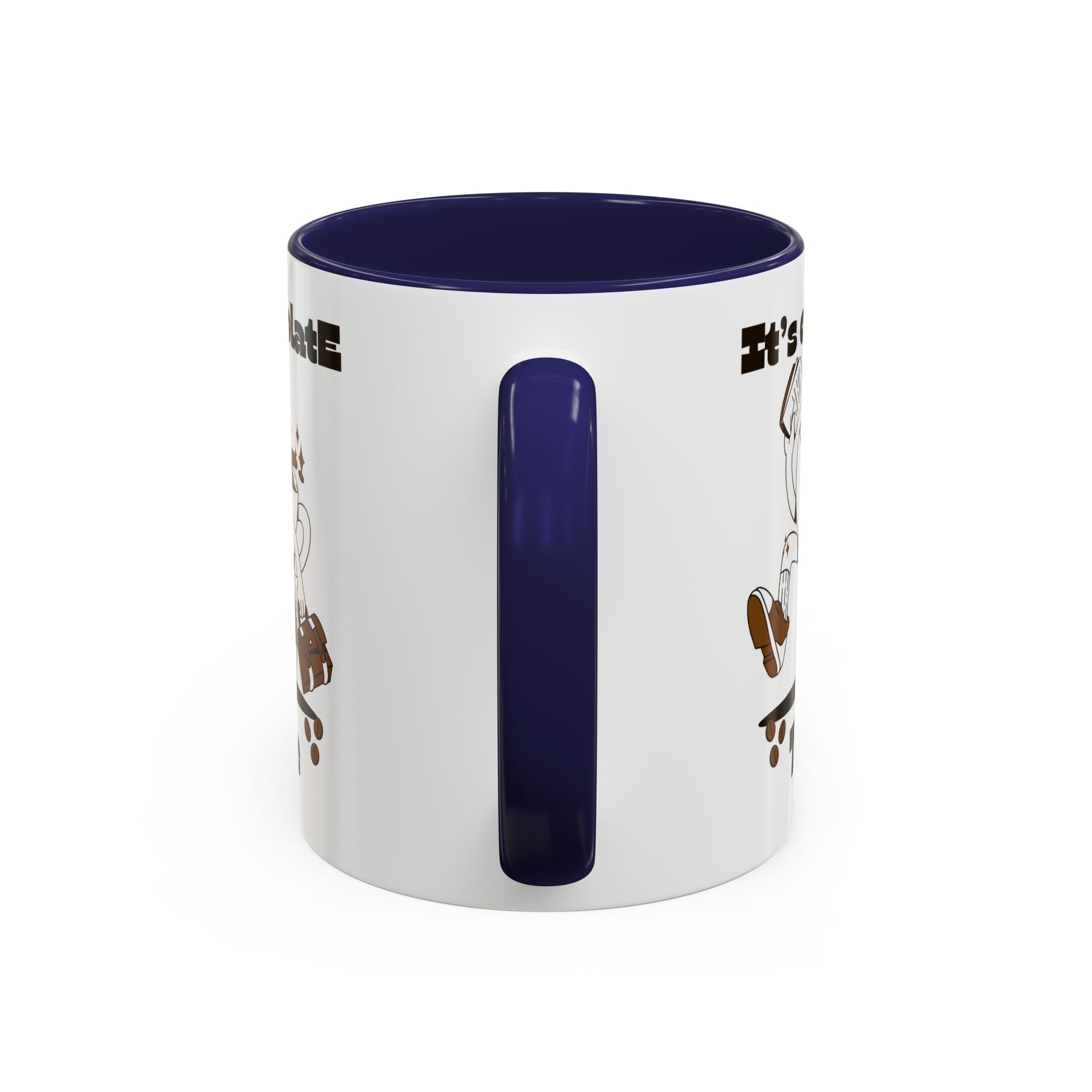 Chocolate Time Coffee Mug, Skateboard Mug, Gift for Coffee Lovers, Fun Mug for Hot Cocoa, Unique Mug for Birthdays, Cute Kitchen Decor