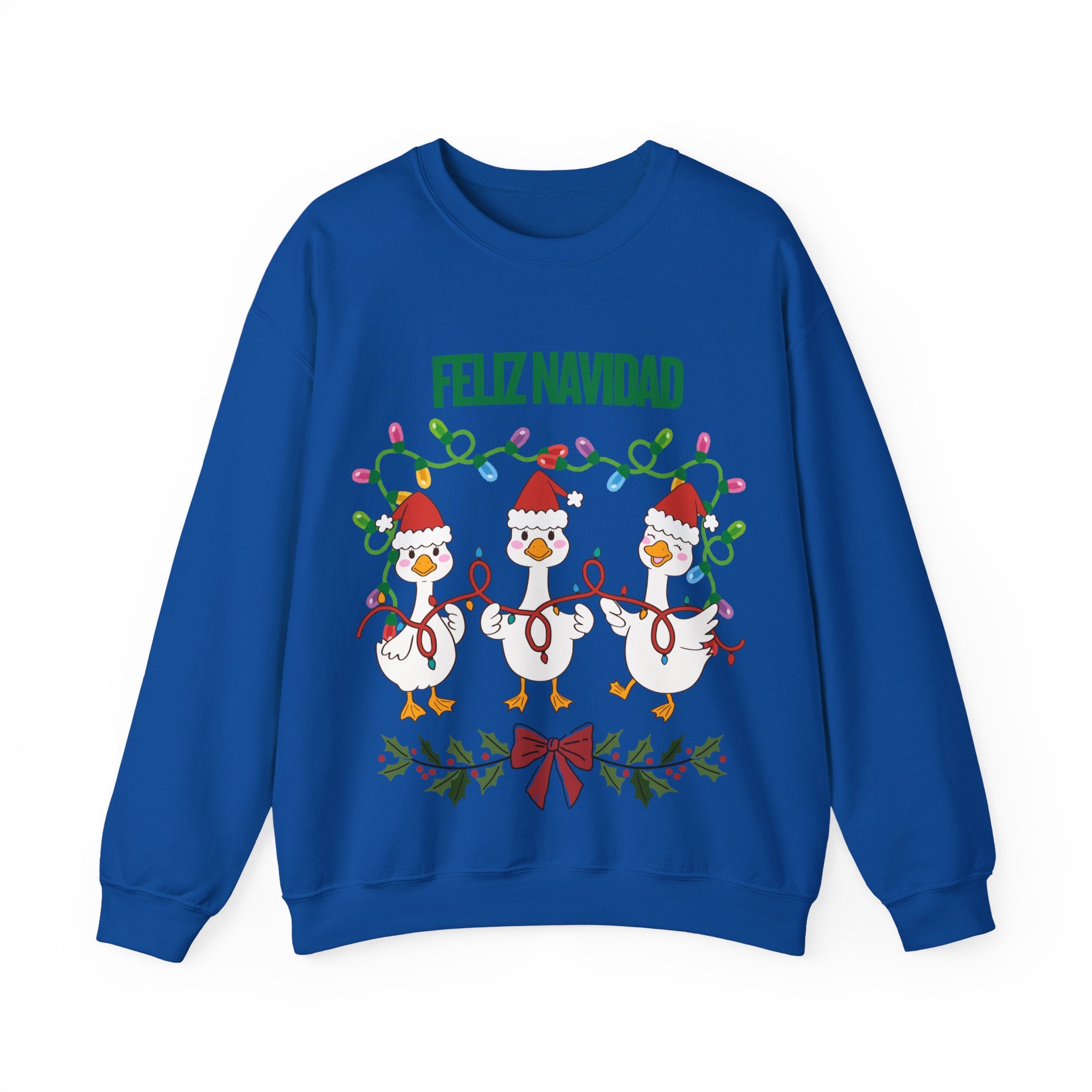 Festive Holiday Sweatshirt - Merry Christmas Crewneck, Cozy Winter Apparel, Ugly Sweater Alternative, Gift Idea for Her and Him