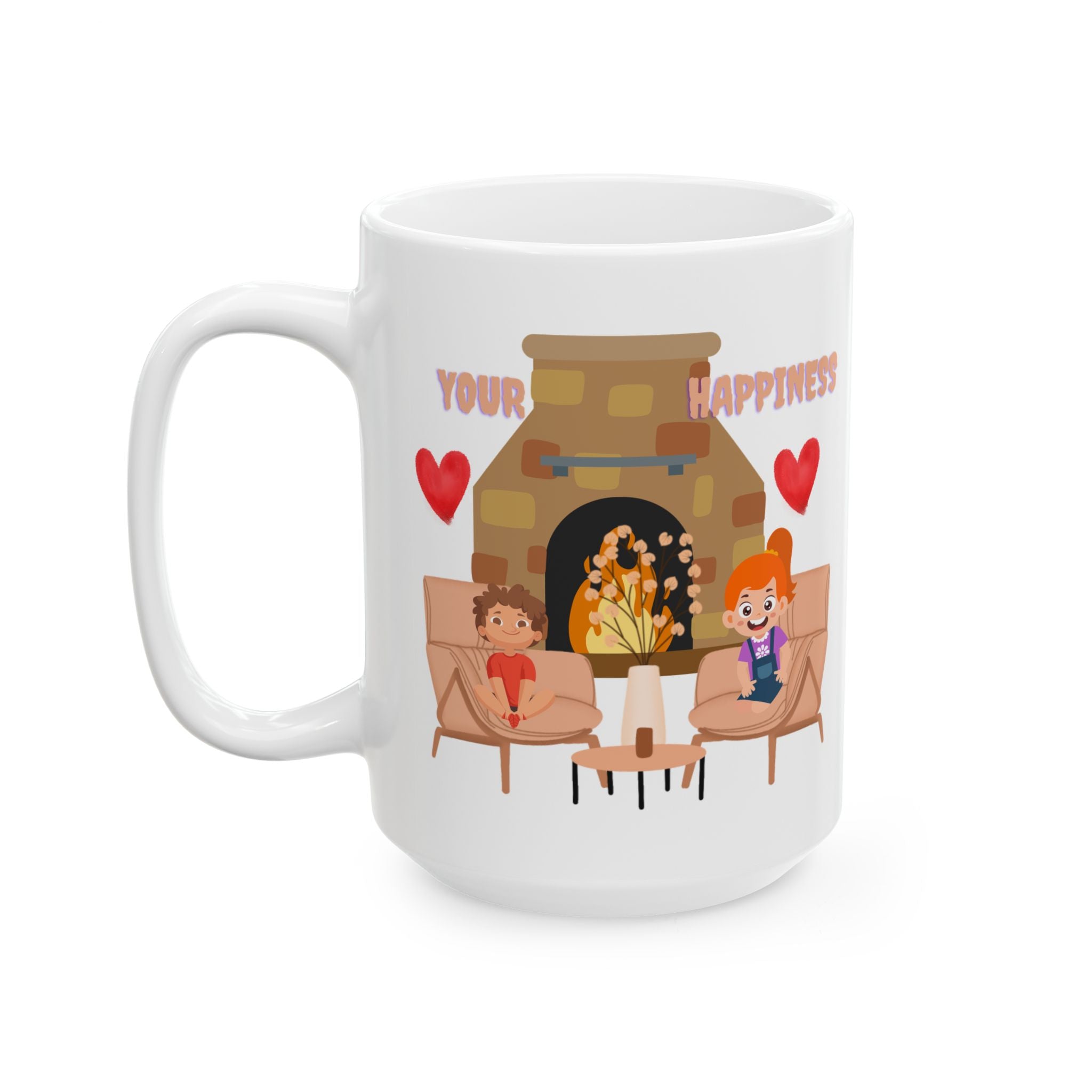 Cozy Couple Mug, Love Gift for Partners, Cute Coffee Cup, Valentine's Day, Relationship Humor, Home Decor