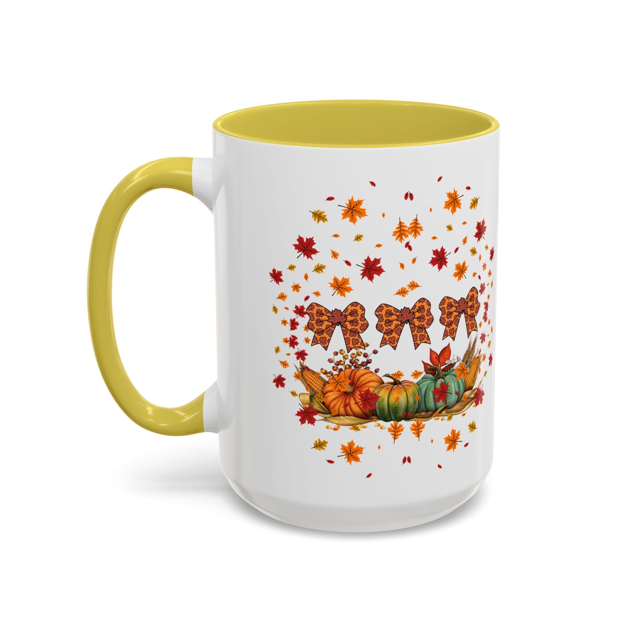 Colorful Fall-Themed Mugs | Autumn Decorations, Cozy Drinks, Seasonal Gifts, Halloween Treats, Thanksgiving Decor