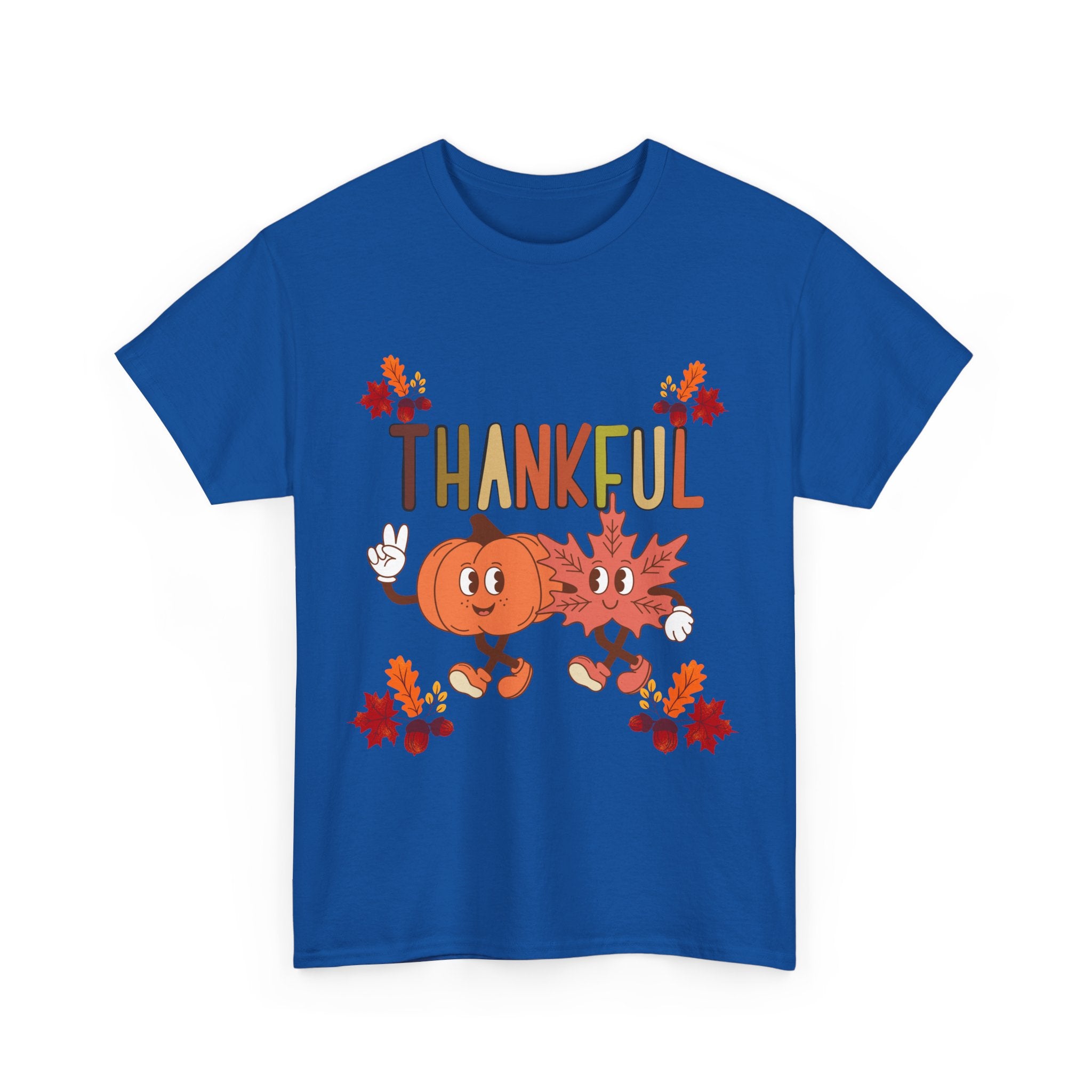 Thankful Fall Unisex Tee, Autumn Shirt, Thanksgiving Gift, Cute Graphic T-Shirt, Seasonal Wear, Holiday Apparel