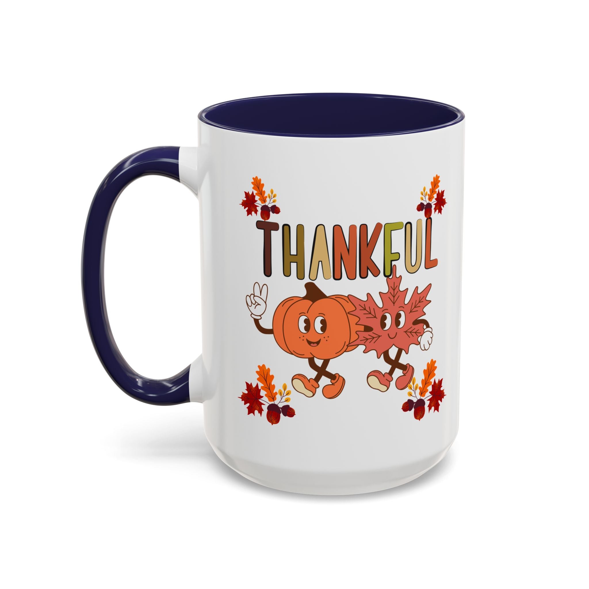 Gratitude Coffee Mug, Thankful Autumn Ceramic Cup, Thanksgiving Gift, Seasonal Drinkware, Fall Decor