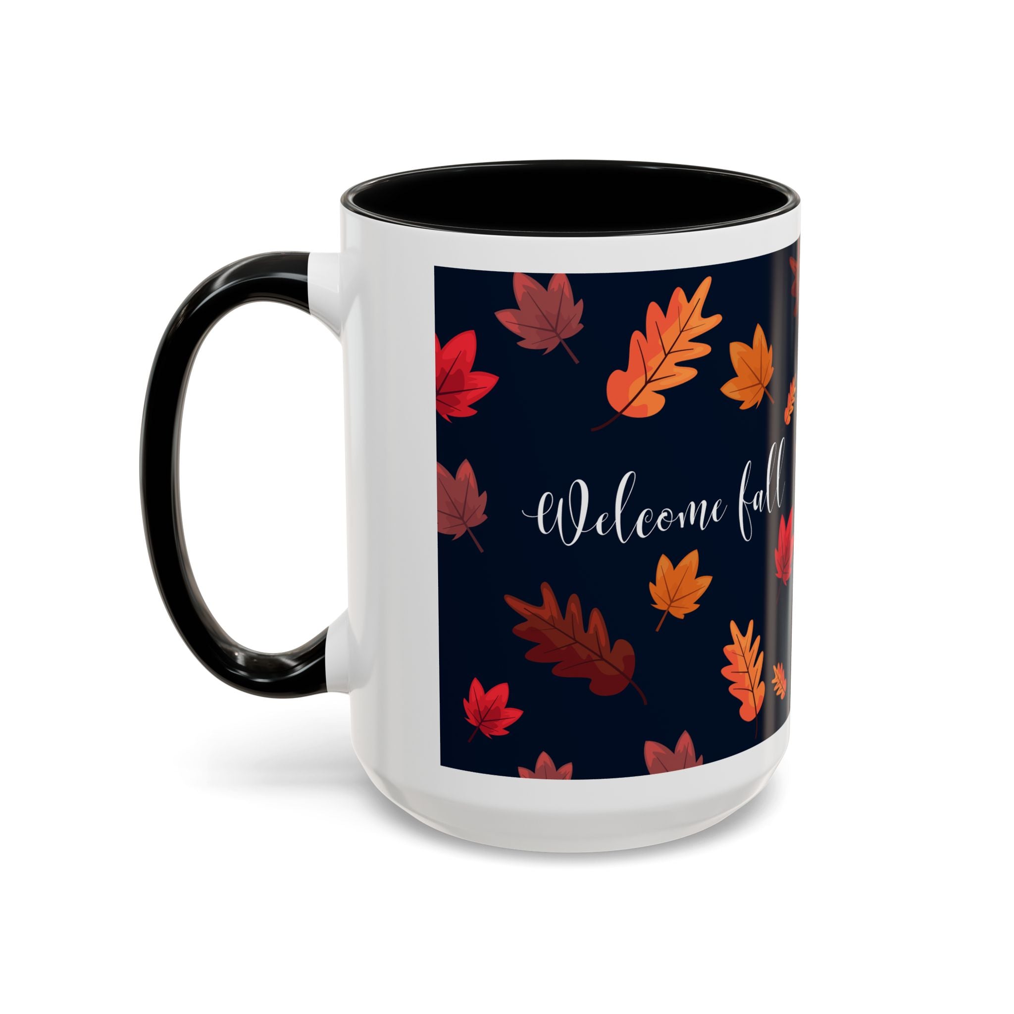 Welcome Fall Coffee Mug - Autumn Vibes, Seasonal Gift, Fall Decor, Hot Beverage Cup, Cozy Kitchenware