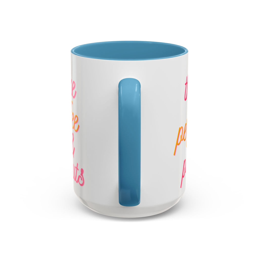 Like Coffee & Donuts Accent Coffee Mug — Cute Donut & Coffee Cup Design (11/15oz)