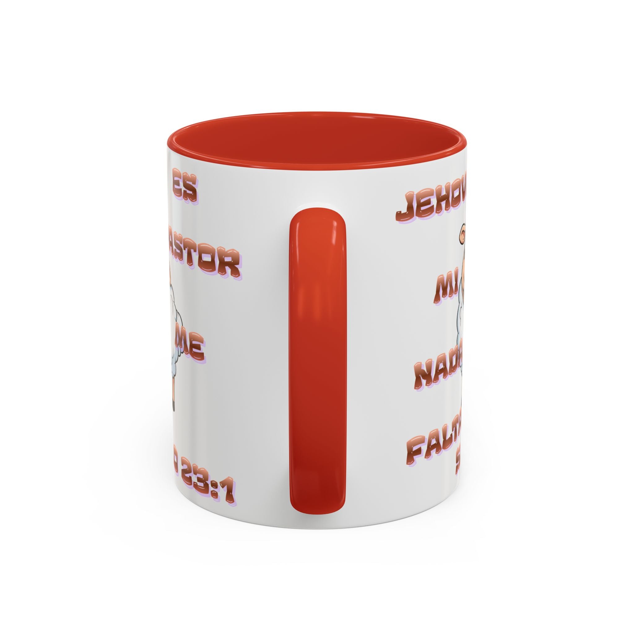 Jehová Es Mi Pastor Coffee Mug — Salmo 23:1 Spanish Christian Accent Mug