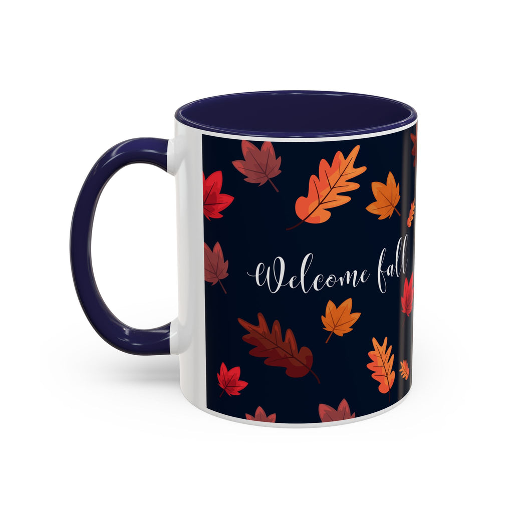 Welcome Fall Coffee Mug - Autumn Vibes, Seasonal Gift, Fall Decor, Hot Beverage Cup, Cozy Kitchenware