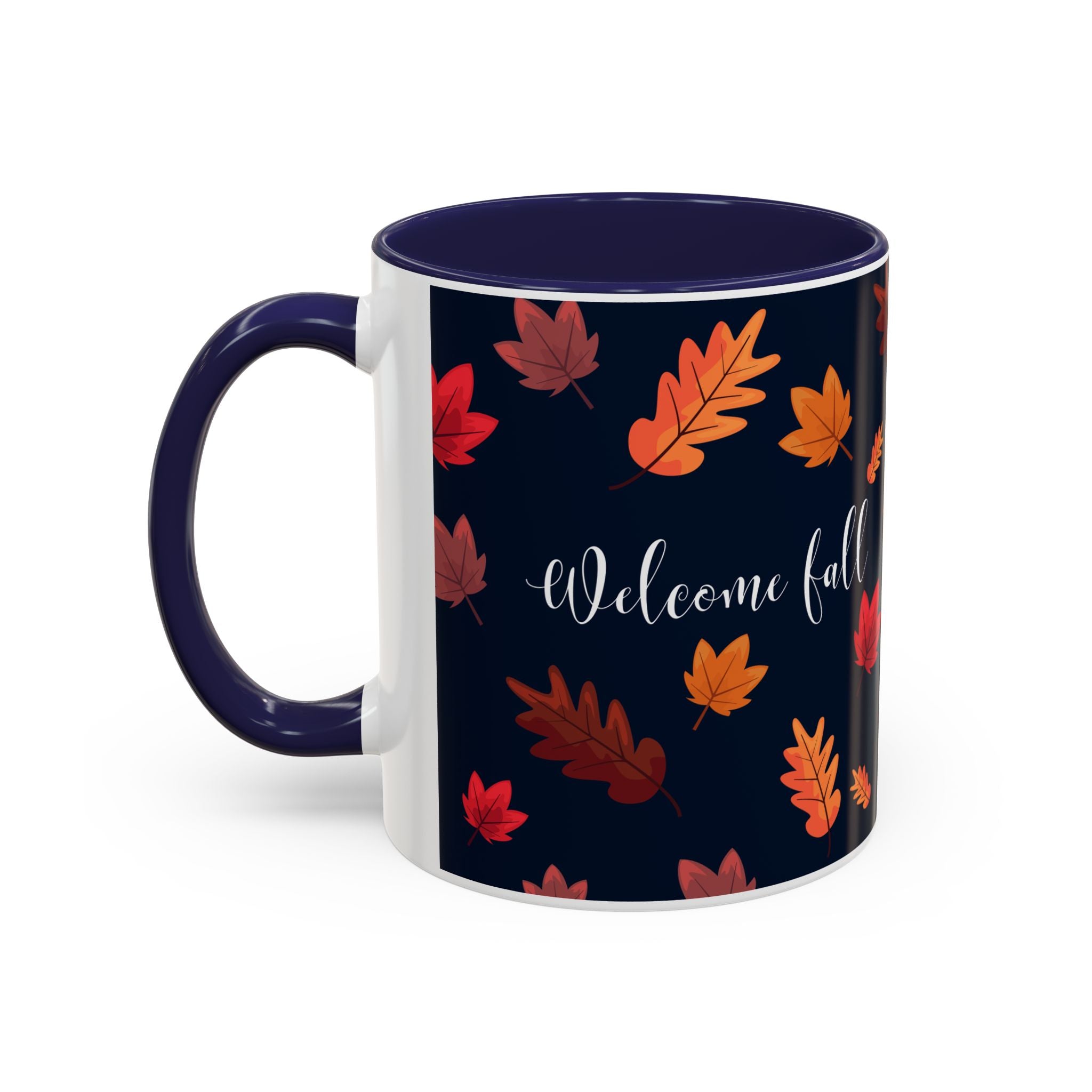 Welcome Fall Coffee Mug - Autumn Vibes, Seasonal Gift, Fall Decor, Hot Beverage Cup, Cozy Kitchenware