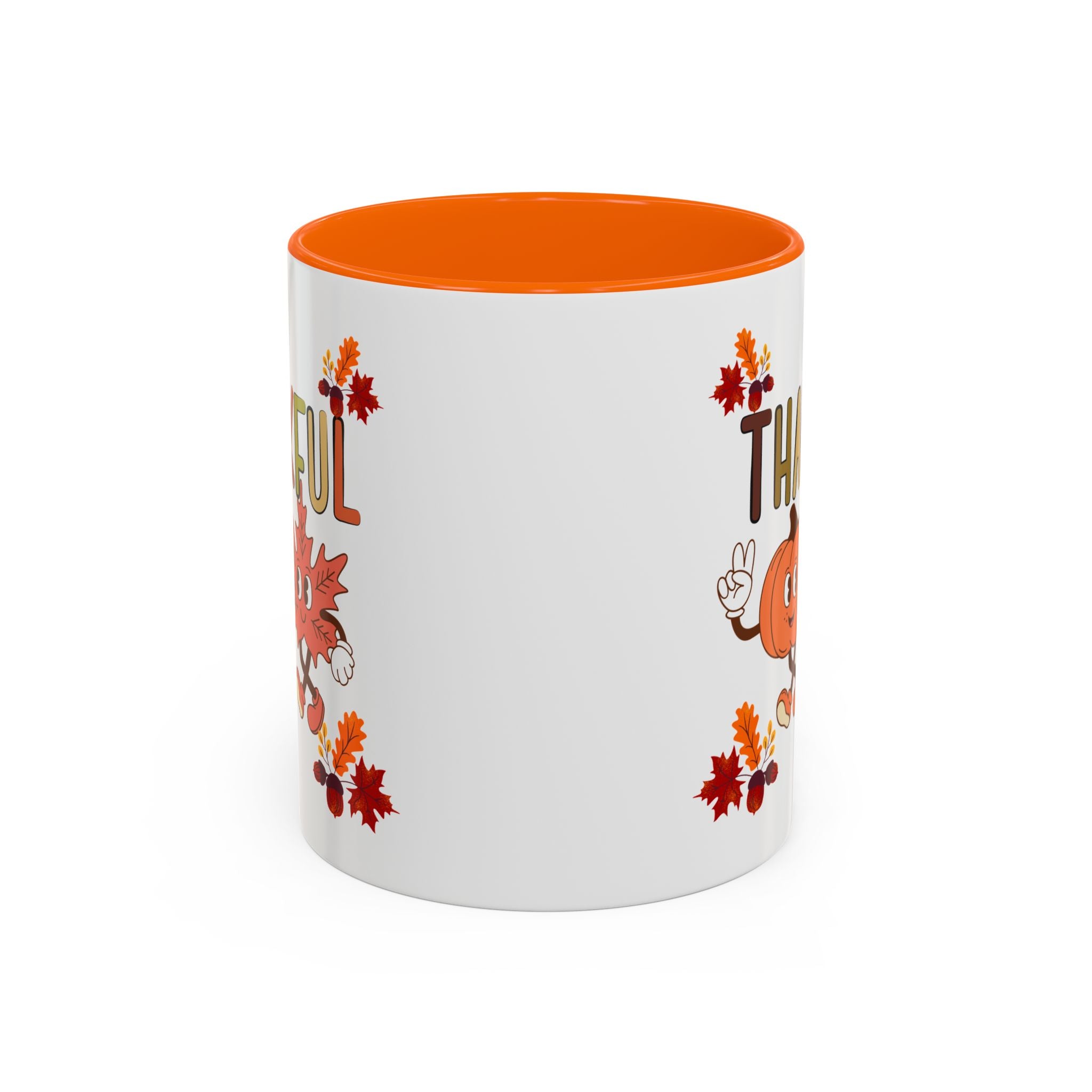 Gratitude Coffee Mug, Thankful Autumn Ceramic Cup, Thanksgiving Gift, Seasonal Drinkware, Fall Decor