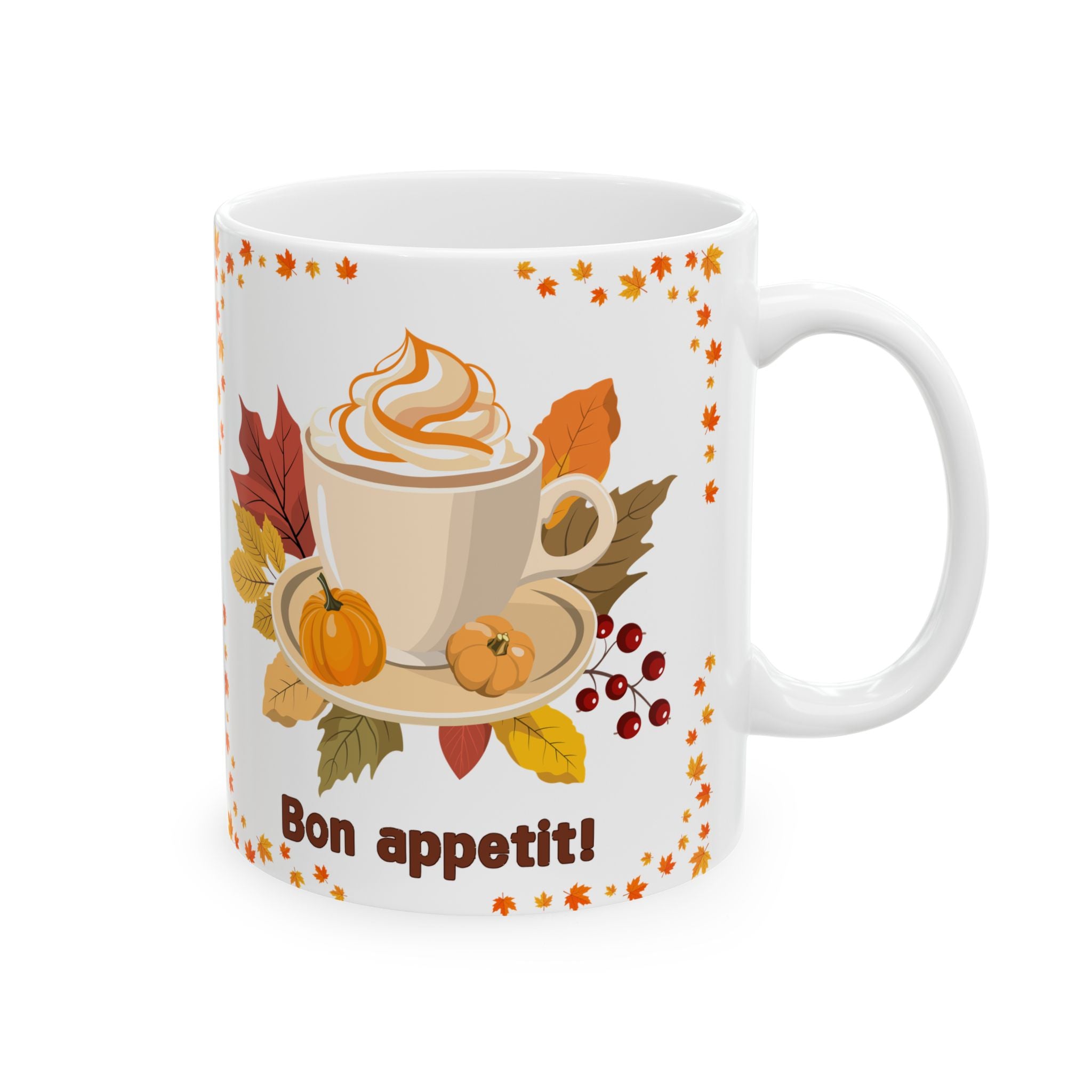 Fall Harvest Ceramic Mug for Warm Moments