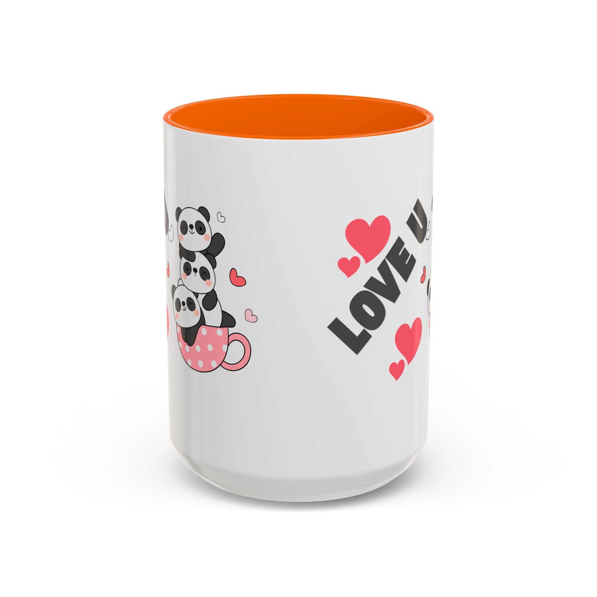 Adorable Panda Love Coffee Mug - Perfect Gift for Couples, Birthdays, Valentine's Day, Cute Kitchen Decor