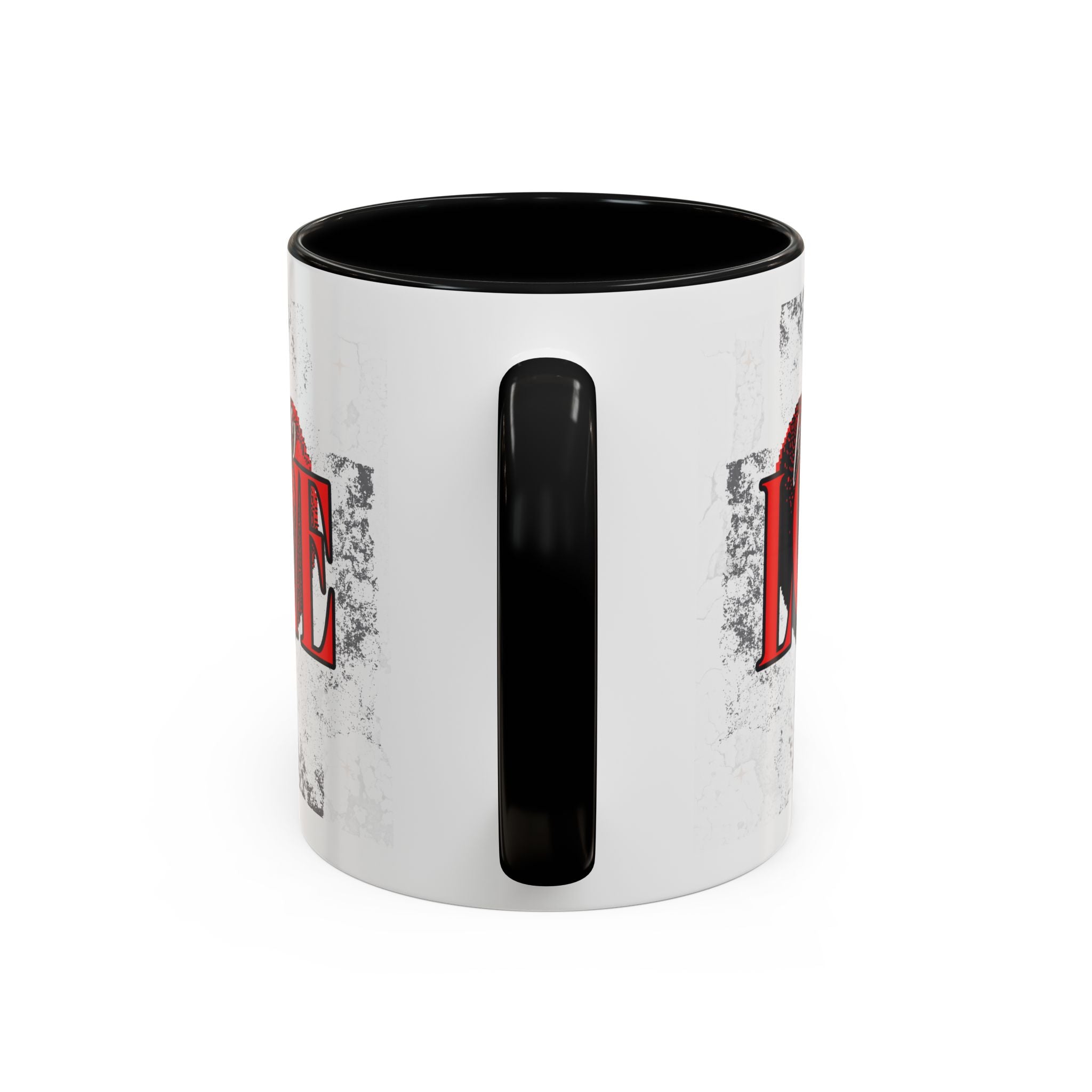 Love Accent Coffee Mug - Perfect Gift for Valentine's Day, Romantic Gift, Heart Mug, Coffee Lovers, Personalized Mug