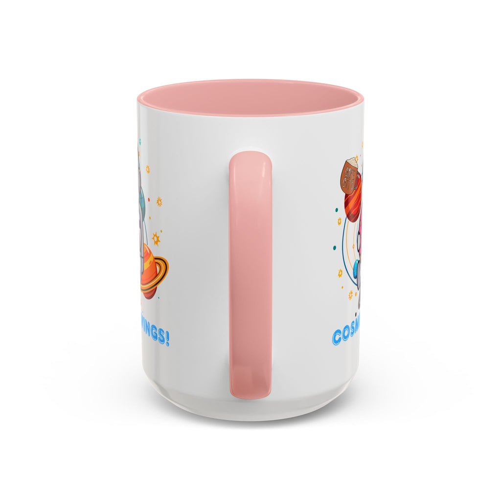 Cosmic Cravings Coffee Mug, Space-Themed Drinkware, Cute Astronaut Gift, Fun Kitchen Decor, Perfect for Space Lovers!